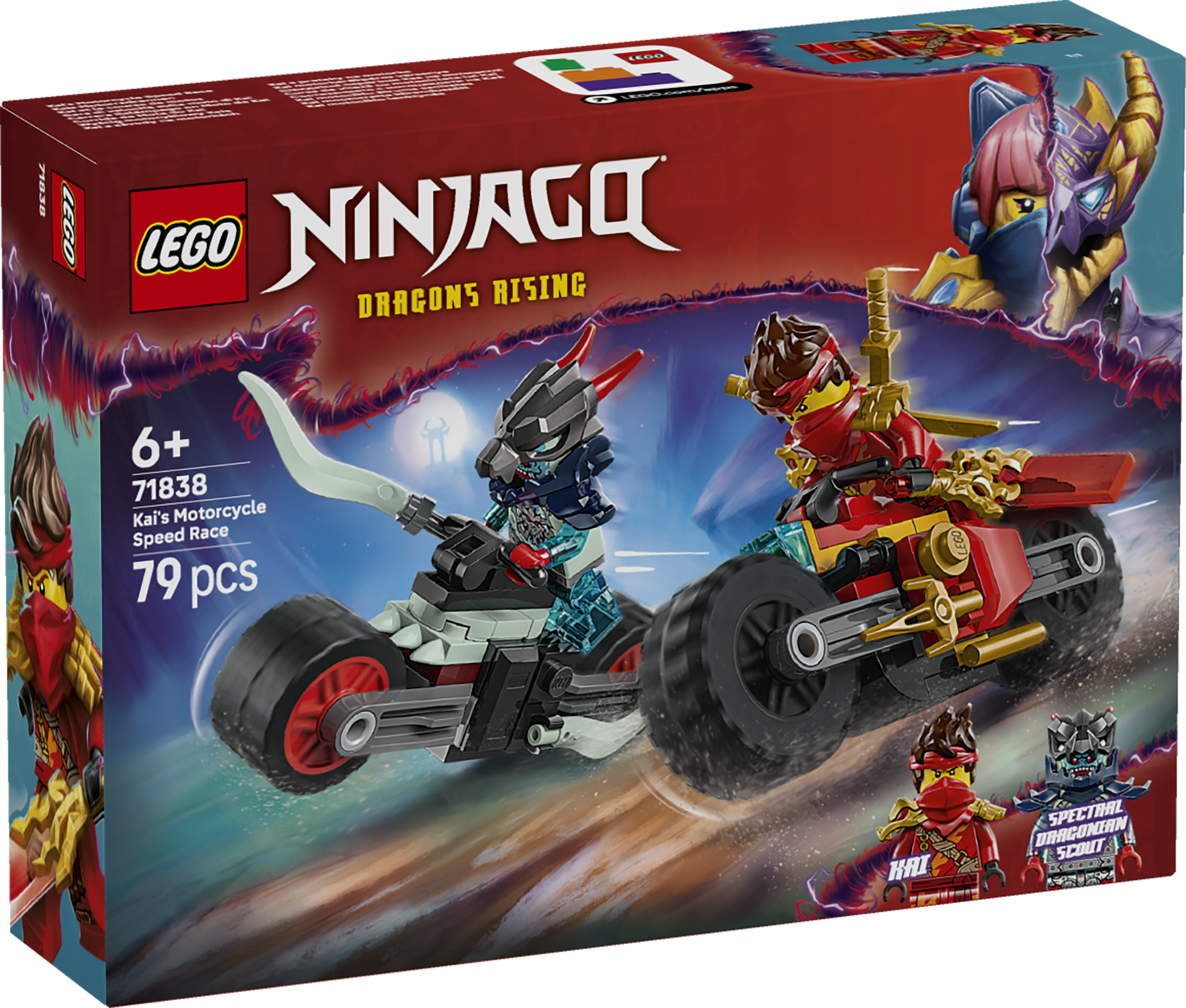 Lego Ninjago 71838 Kai’s Motorcycle Speed Race