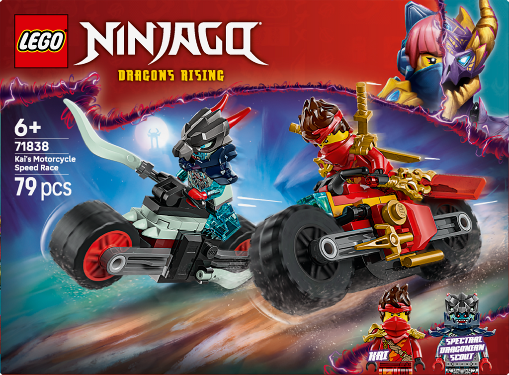 Lego Ninjago 71838 Kai’s Motorcycle Speed Race