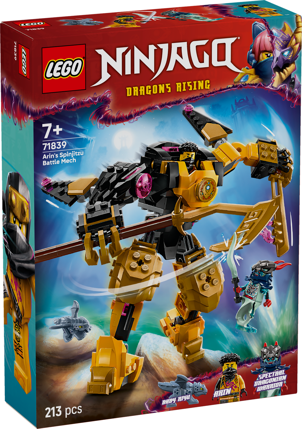 Lego Ninjago 71839 Arin’s Spinjitzu Battle Mech