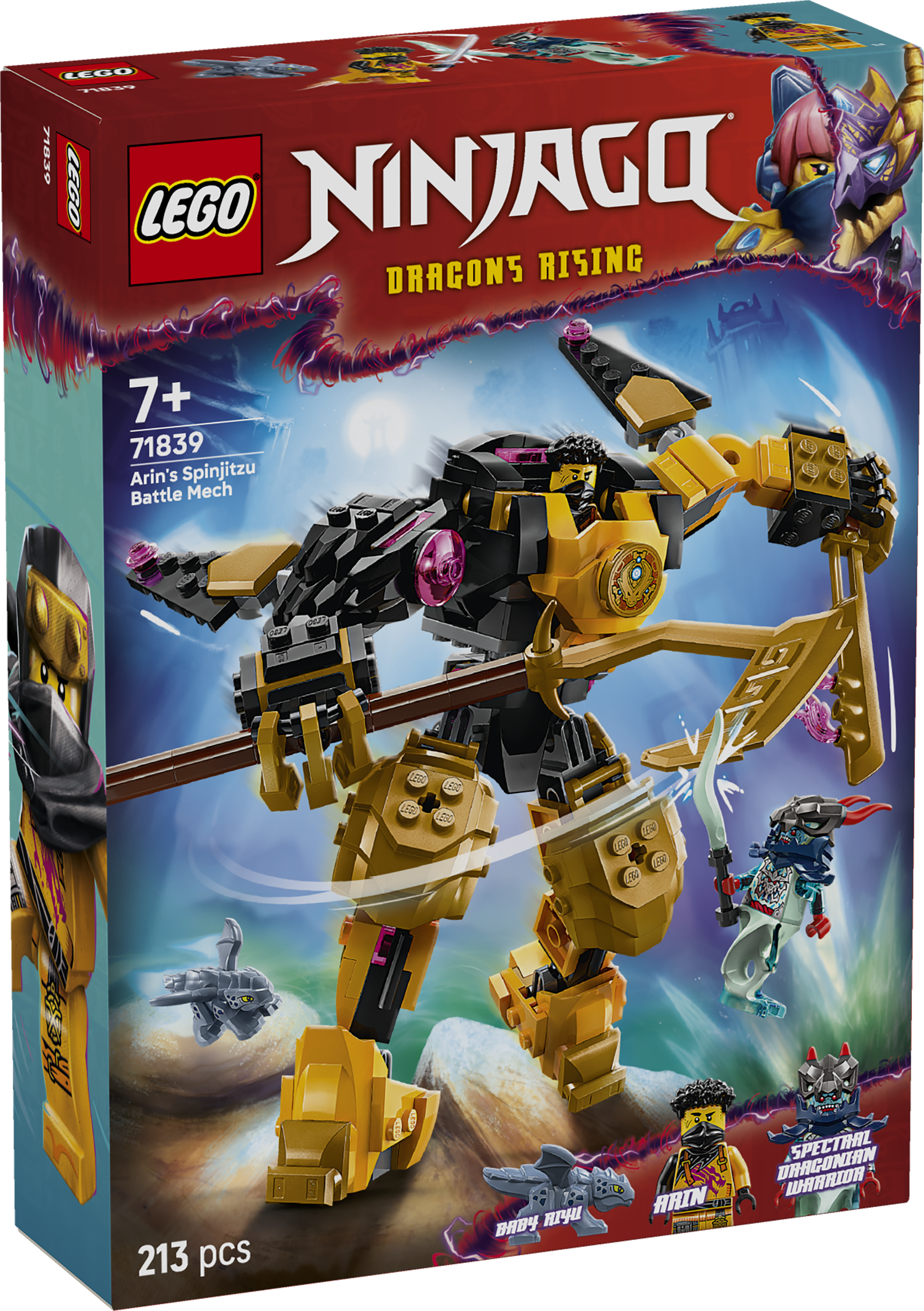 Lego Ninjago 71839 Arin’s Spinjitzu Battle Mech