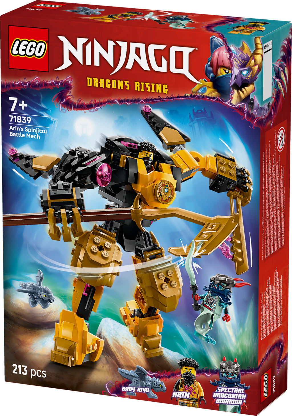 Lego Ninjago 71839 Arin’s Spinjitzu Battle Mech