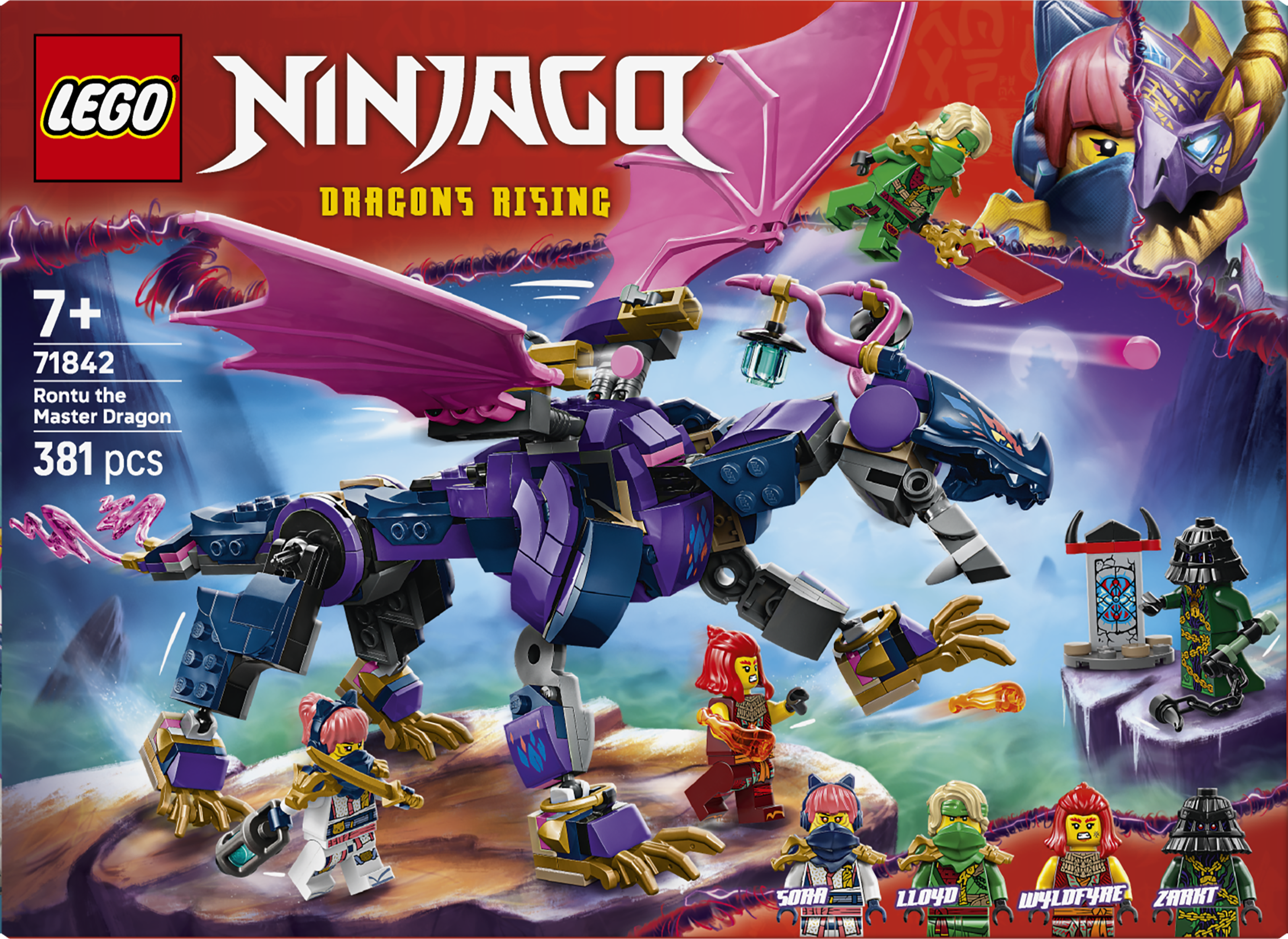 Lego Ninjago 71842 Rontu the Master Dragon