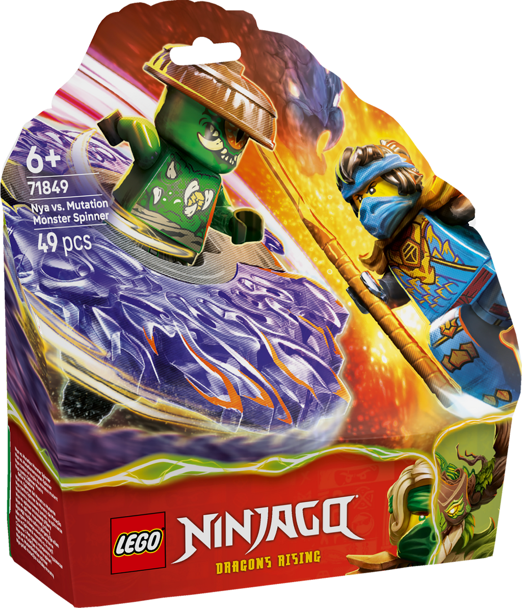 Lego Ninjago 71849 Nya vs. Mutation Monster Spinner