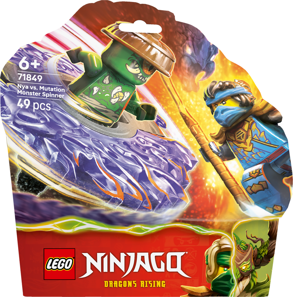 Lego Ninjago 71849 Nya vs. Mutation Monster Spinner