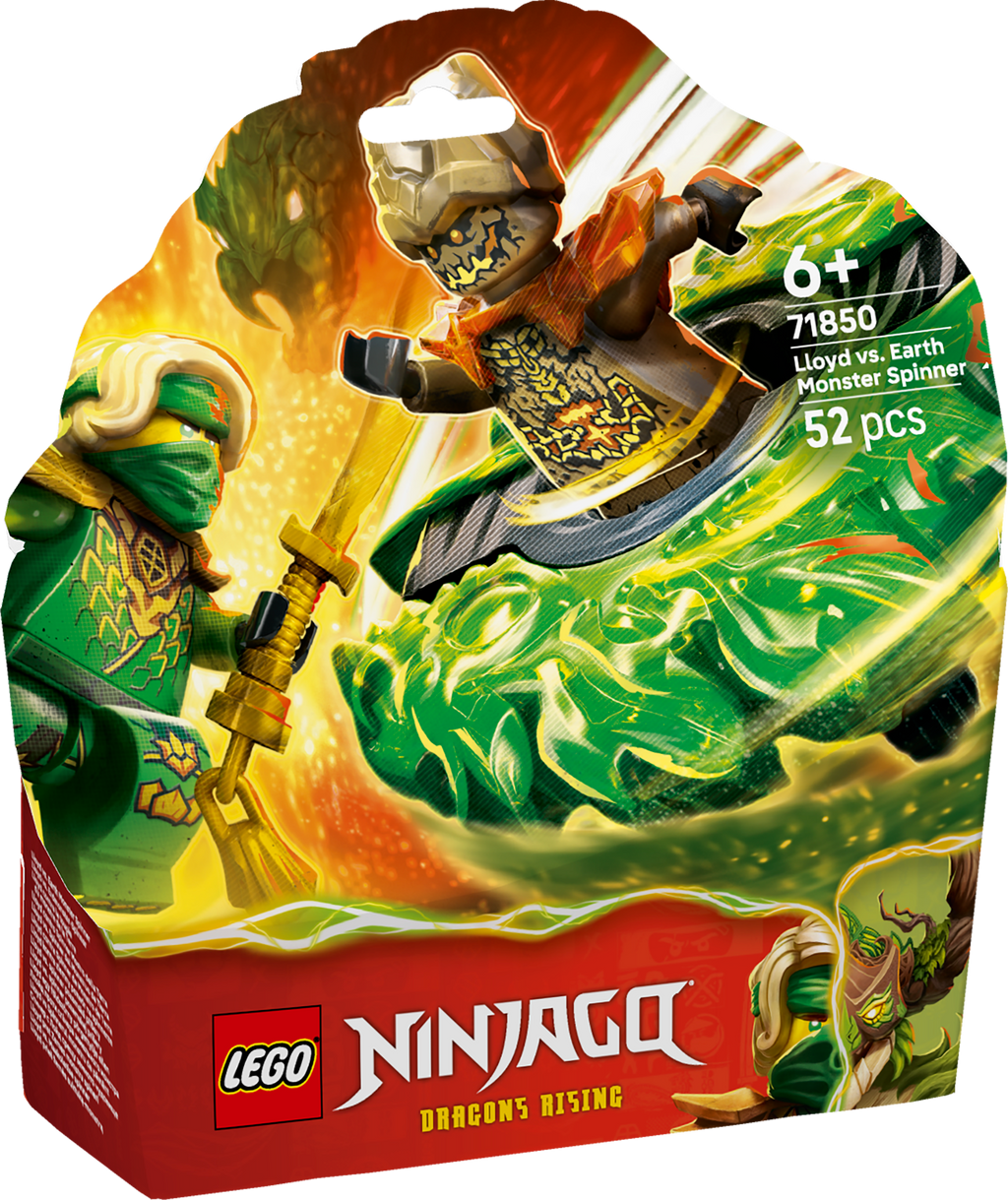 Lego Ninjago 71850  Lloyd vs. Earth Monster Spinner