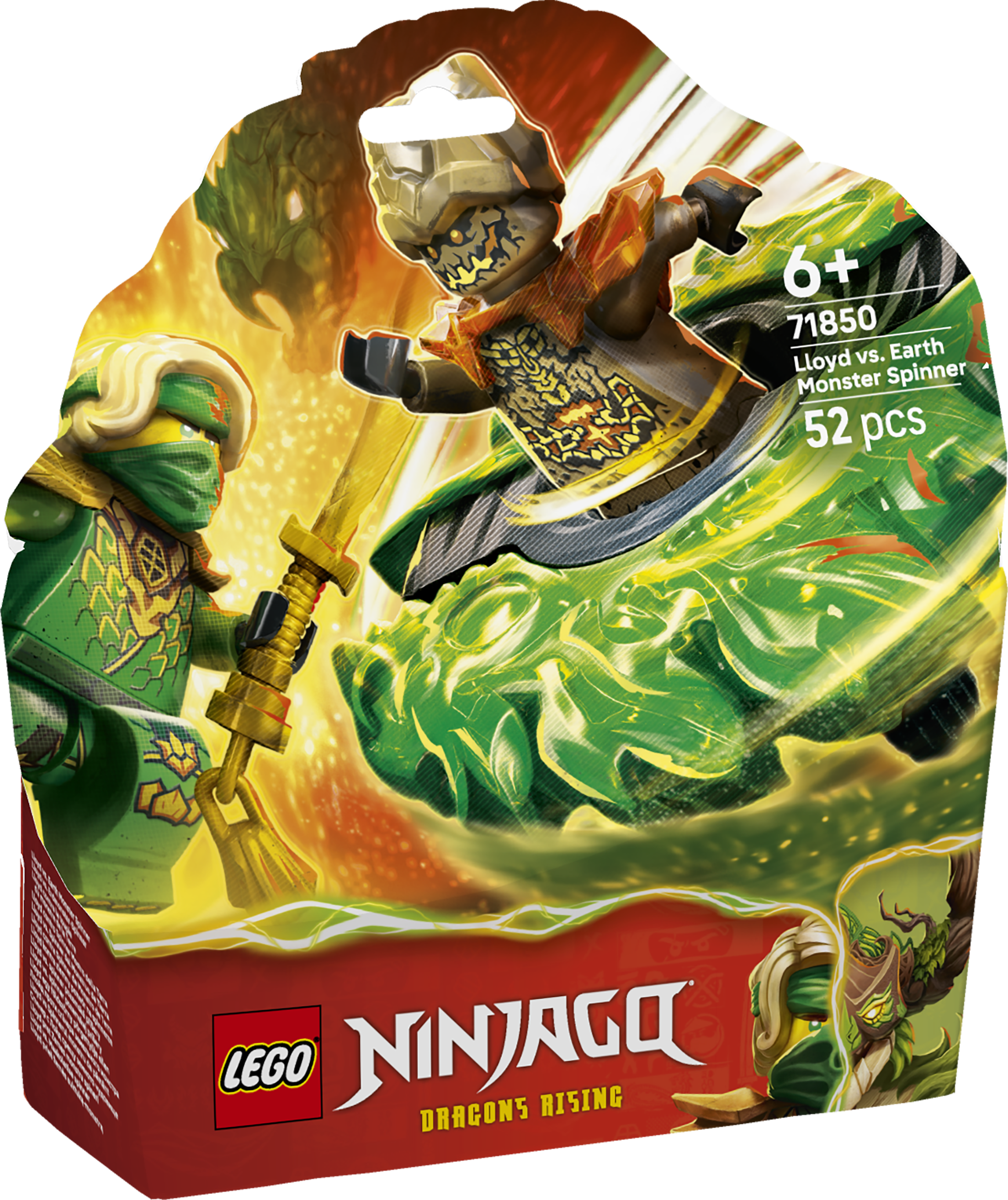 Lego Ninjago 71850  Lloyd vs. Earth Monster Spinner