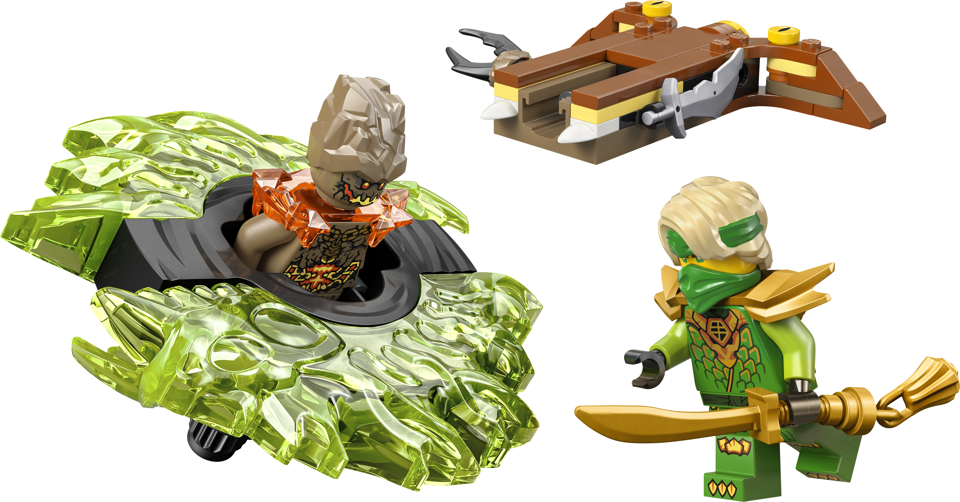 Lego Ninjago 71850  Lloyd vs. Earth Monster Spinner