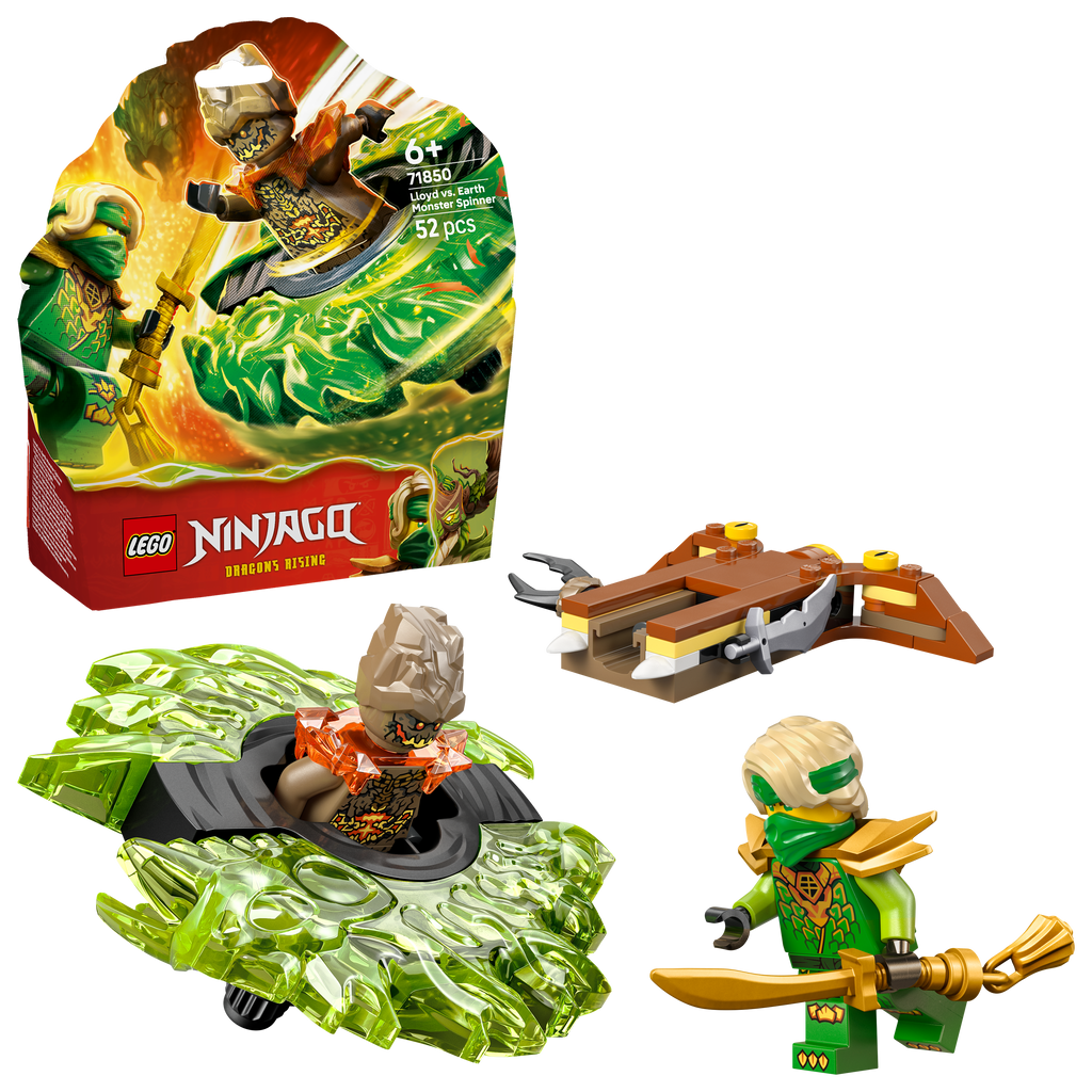Lego Ninjago 71850  Lloyd vs. Earth Monster Spinner