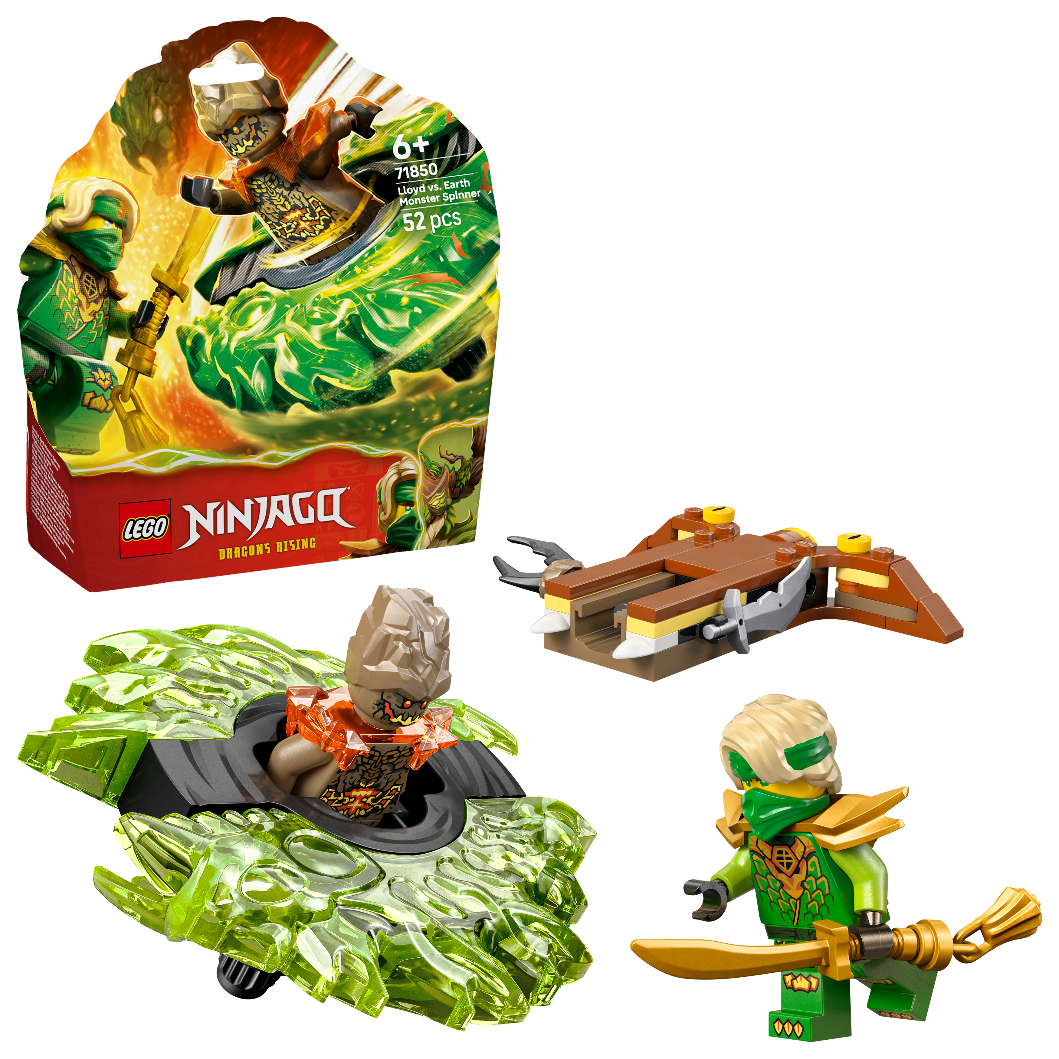 Lego Ninjago 71850  Lloyd vs. Earth Monster Spinner