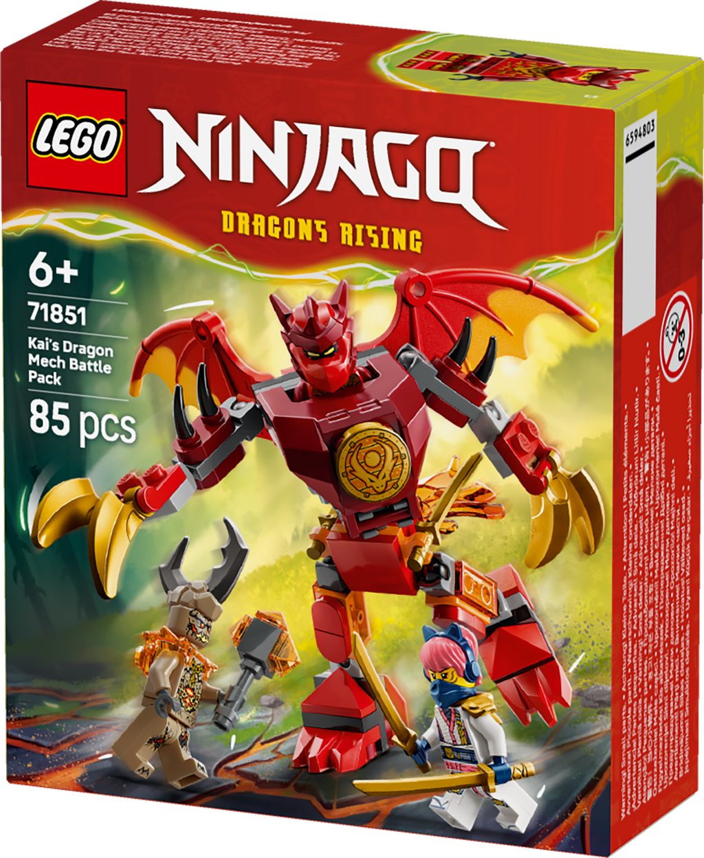 Lego Ninjago 71851 Kai’s Dragon Mech Battle Pack
