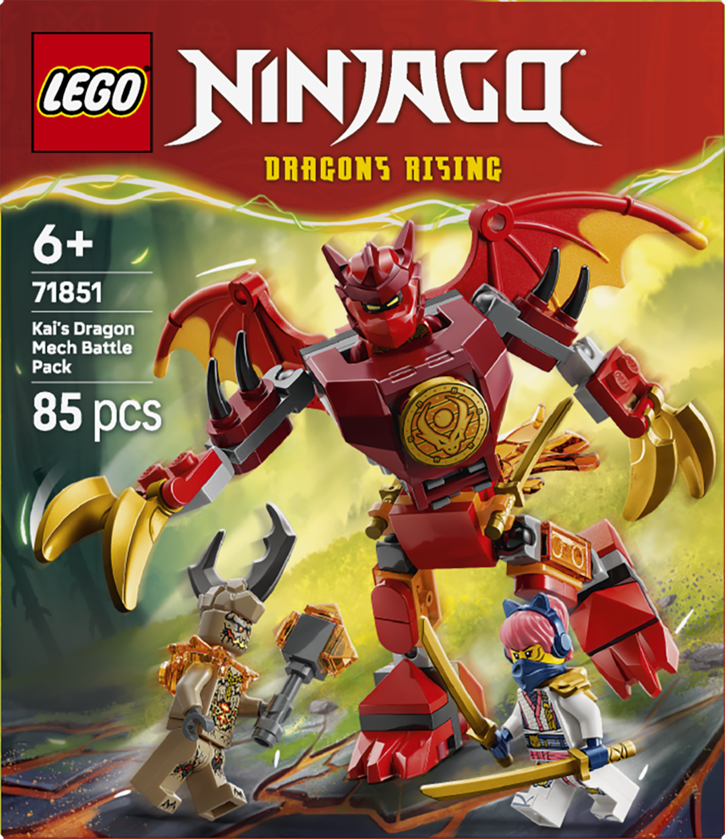 Lego Ninjago 71851 Kai’s Dragon Mech Battle Pack