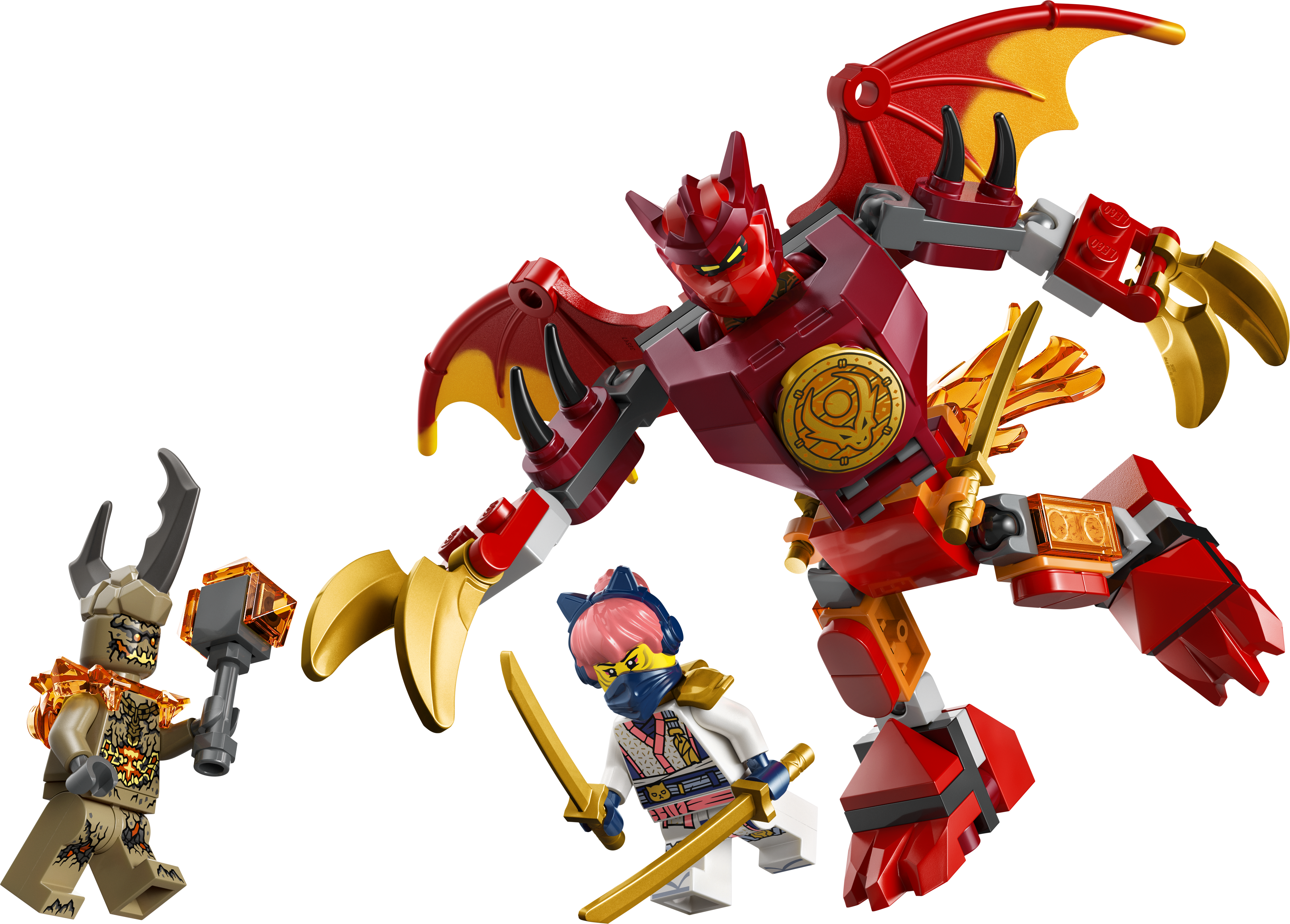 Lego Ninjago 71851 Kai’s Dragon Mech Battle Pack