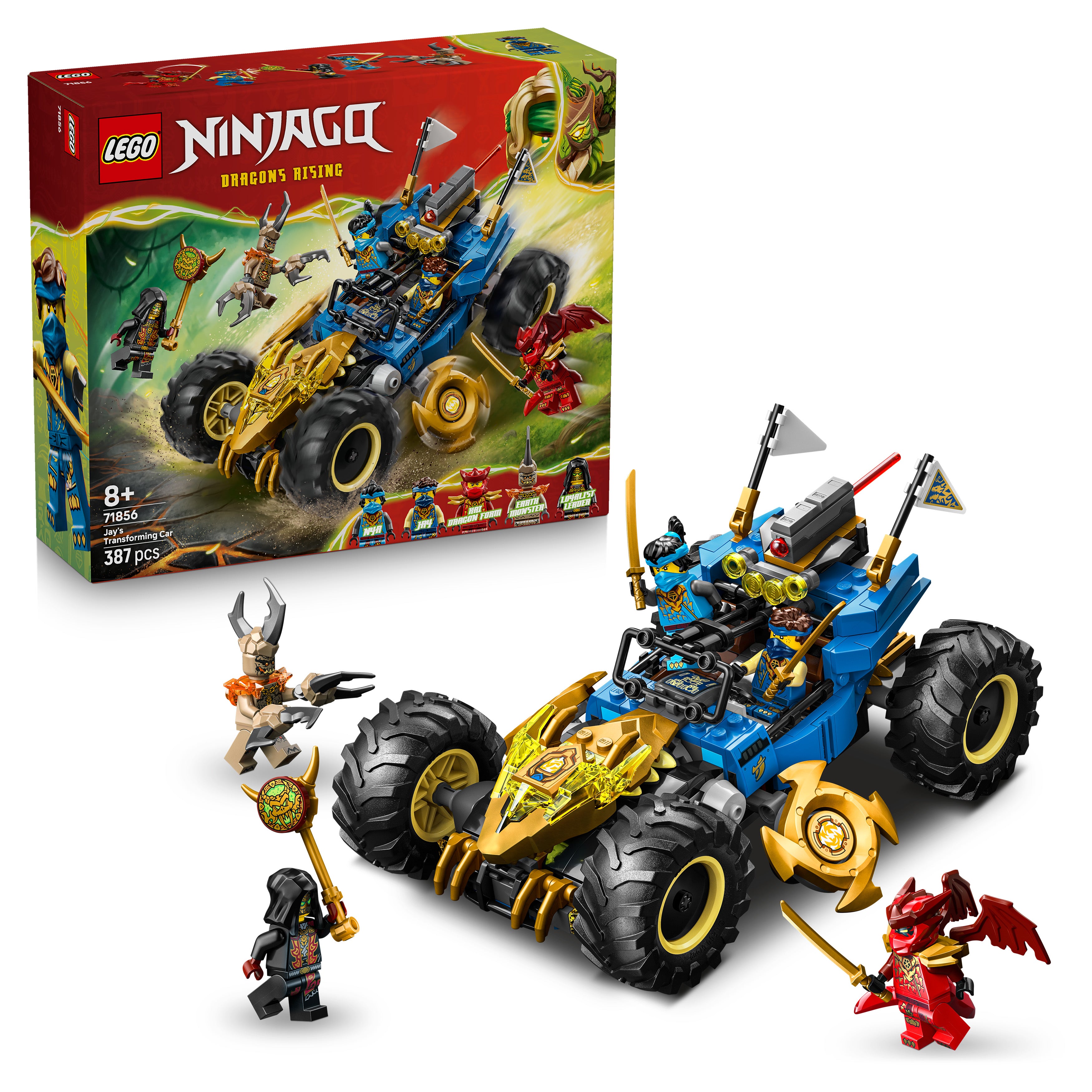 Lego Ninjago 71856 Jay’s Transforming Car