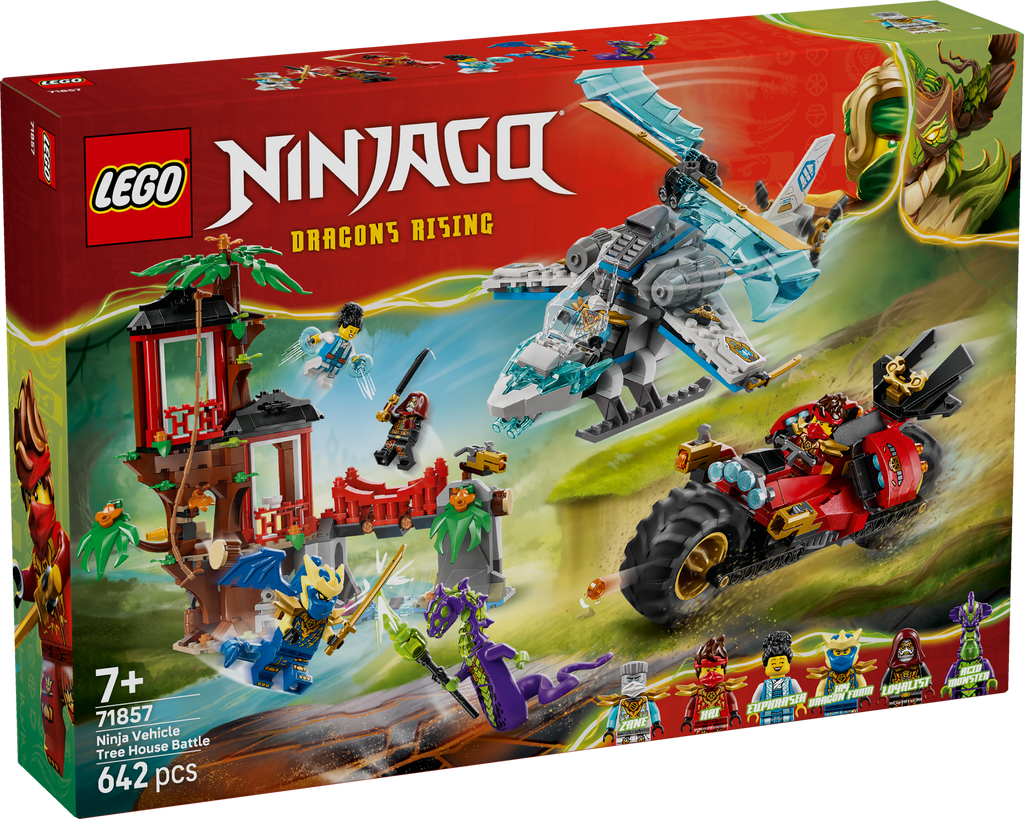 Lego Ninjago 71857 Ninja Vehicle Tree House Battle