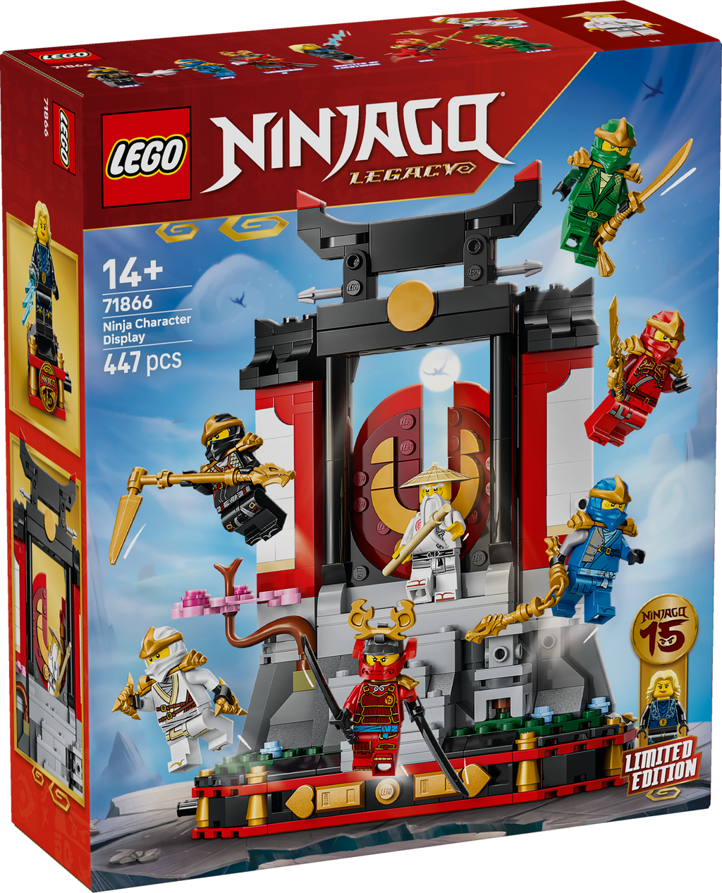 Lego Ninjago 71866 Ninja Character Display 15th Anniversary