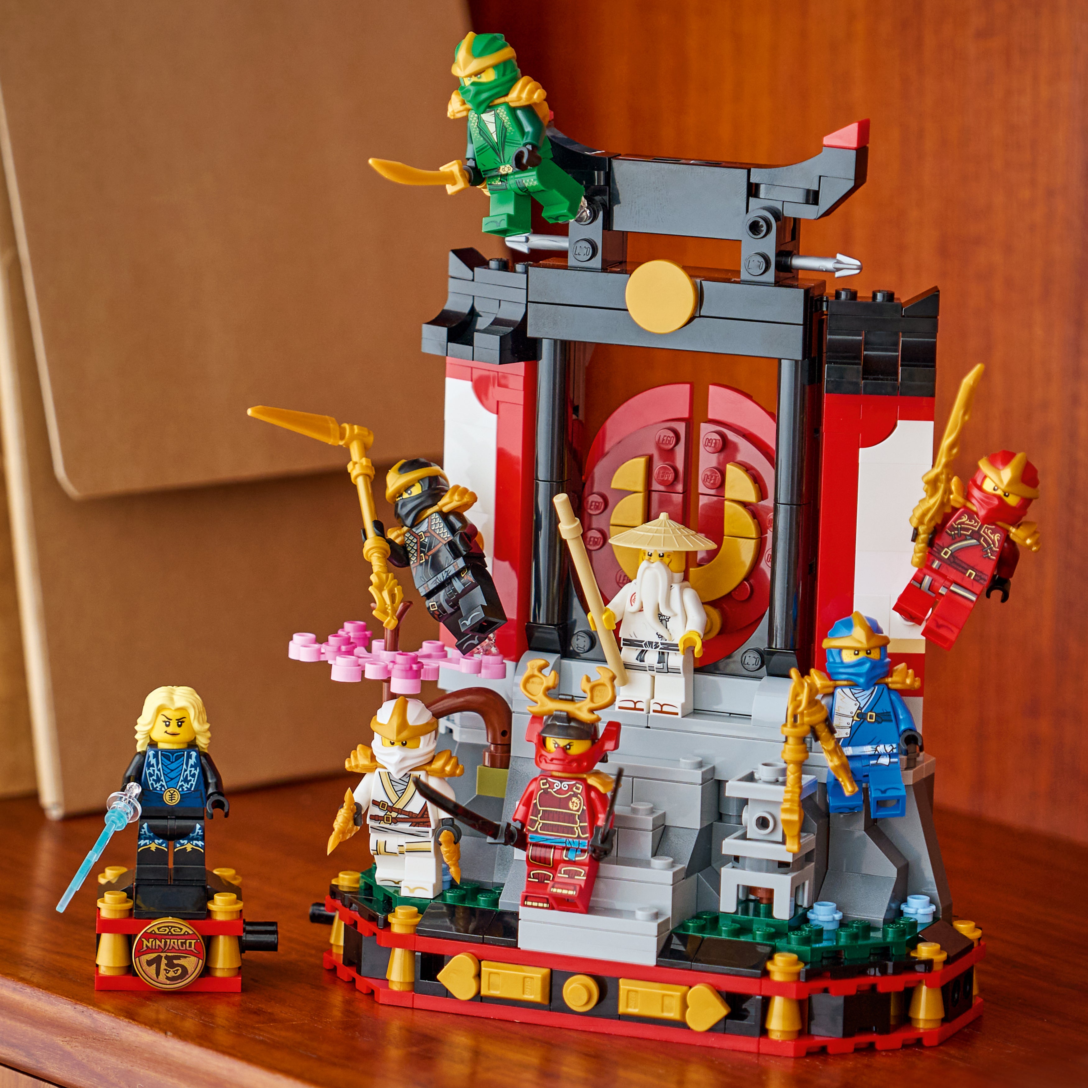 Lego Ninjago 71866 Ninja Character Display 15th Anniversary