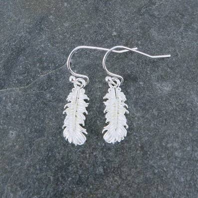 Delicate Feather Earrings