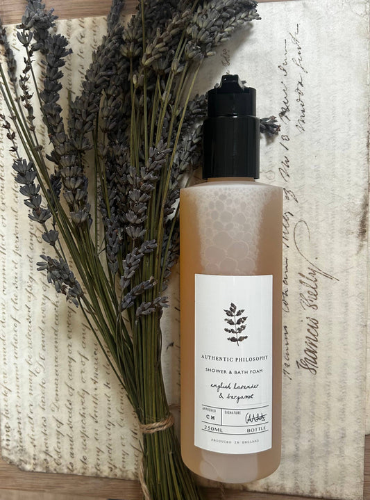 English lavender & Bergamot - Bath & Shower foam