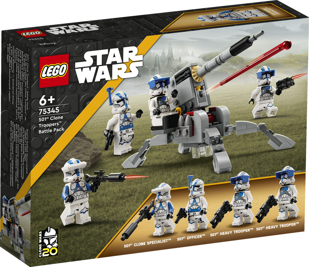 Lego Star wars 75345 501st Clone trooper Battle pack