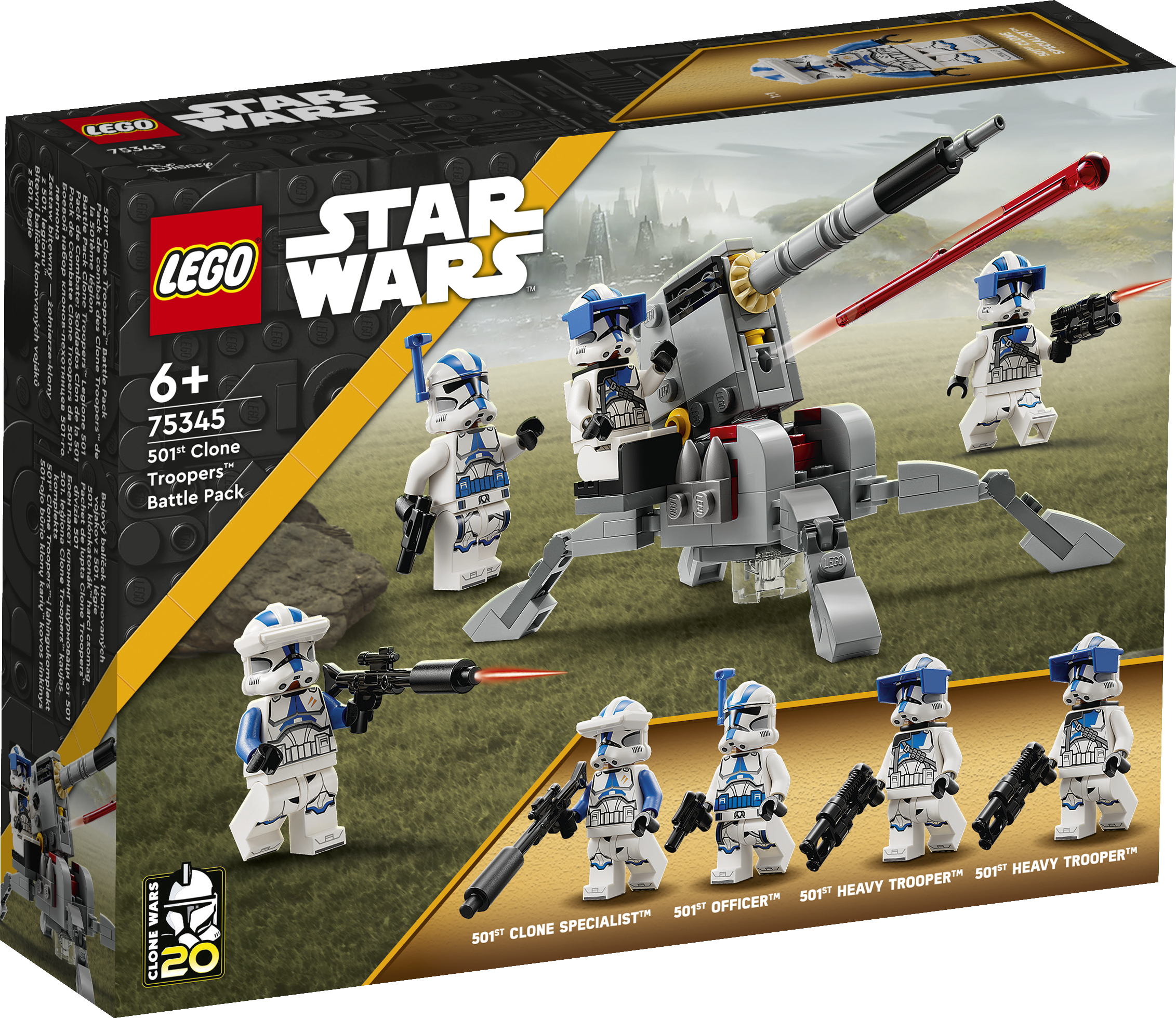 Lego Star wars 75345 501st Clone trooper Battle pack