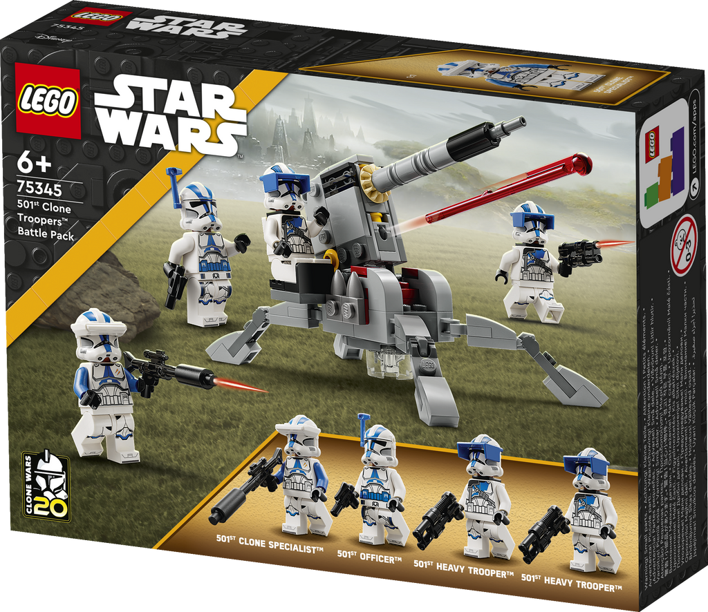 Lego Star wars 75345 501st Clone trooper Battle pack