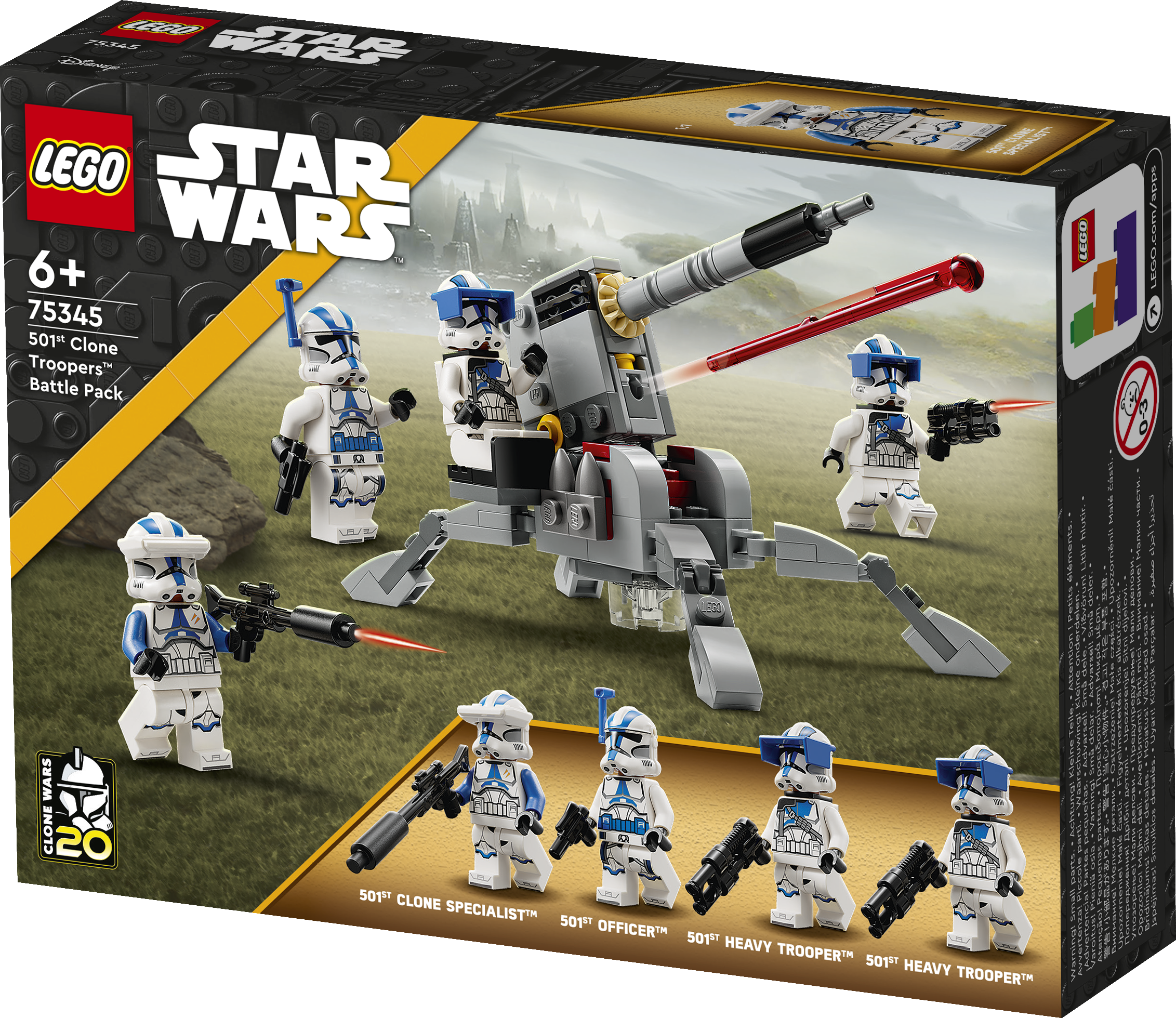 Lego Star wars 75345 501st Clone trooper Battle pack