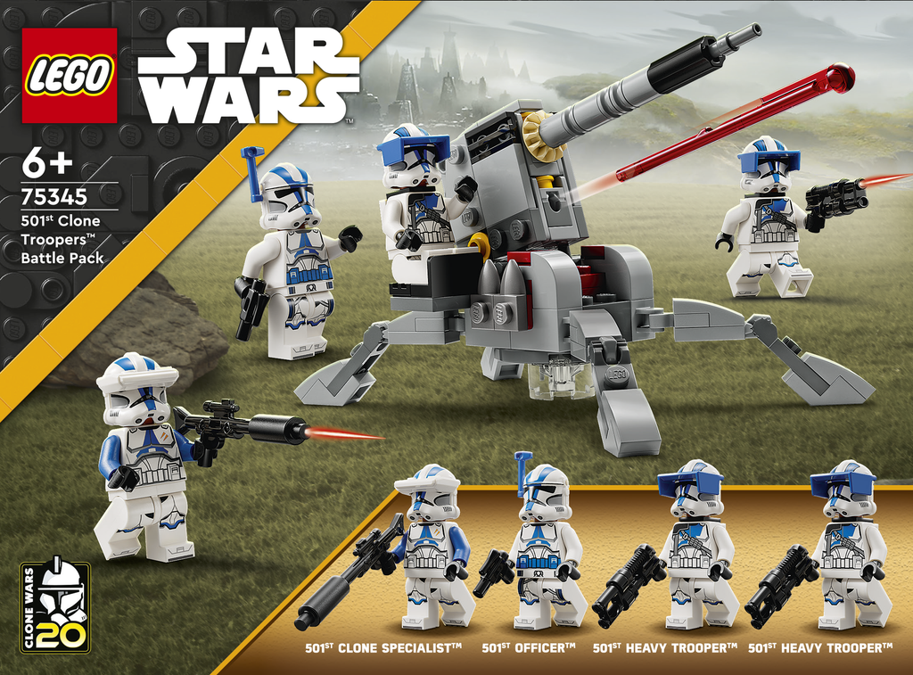 Lego Star wars 75345 501st Clone trooper Battle pack