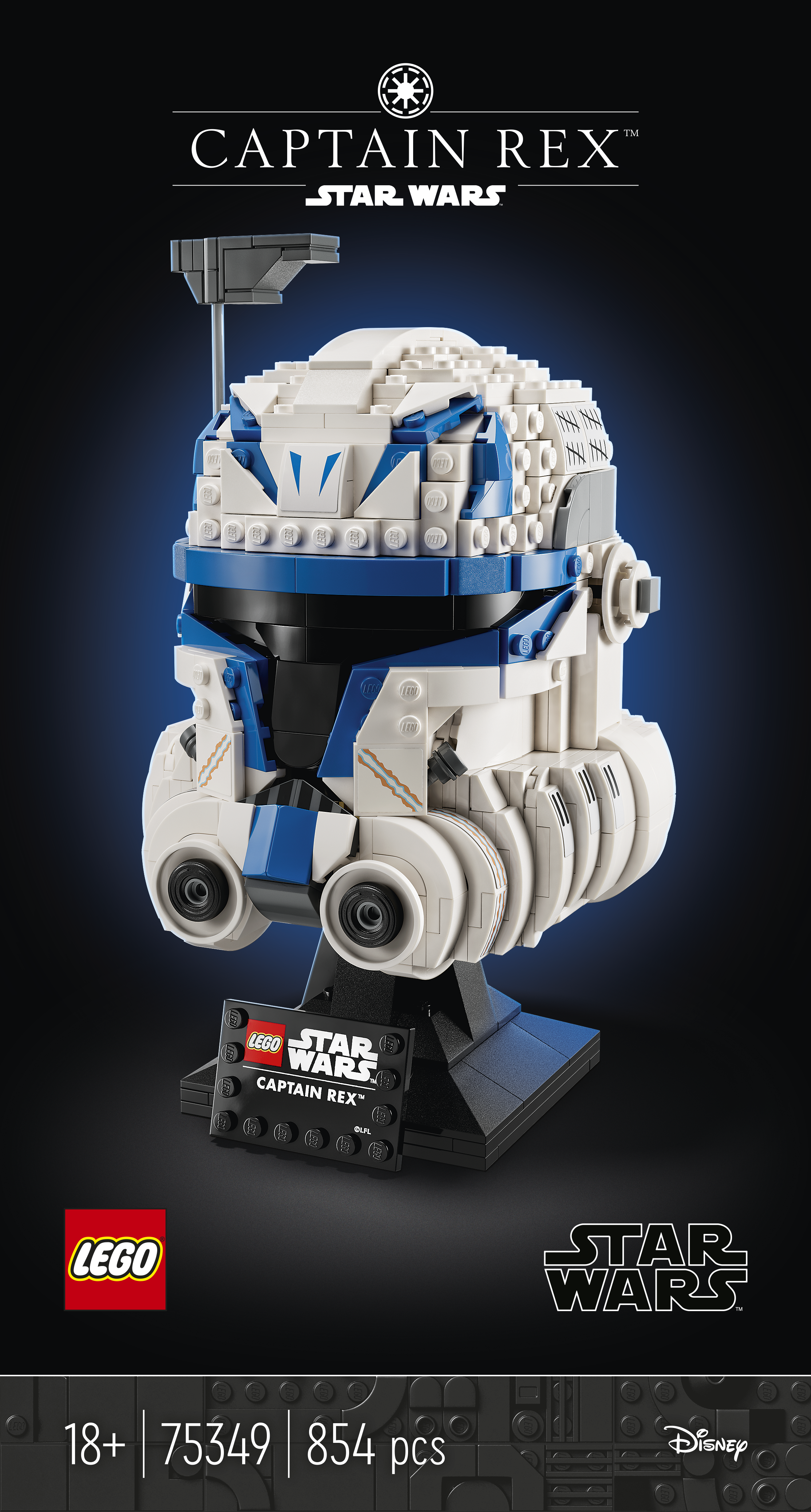 Lego Star wars 75349 Captin Rex Helmet