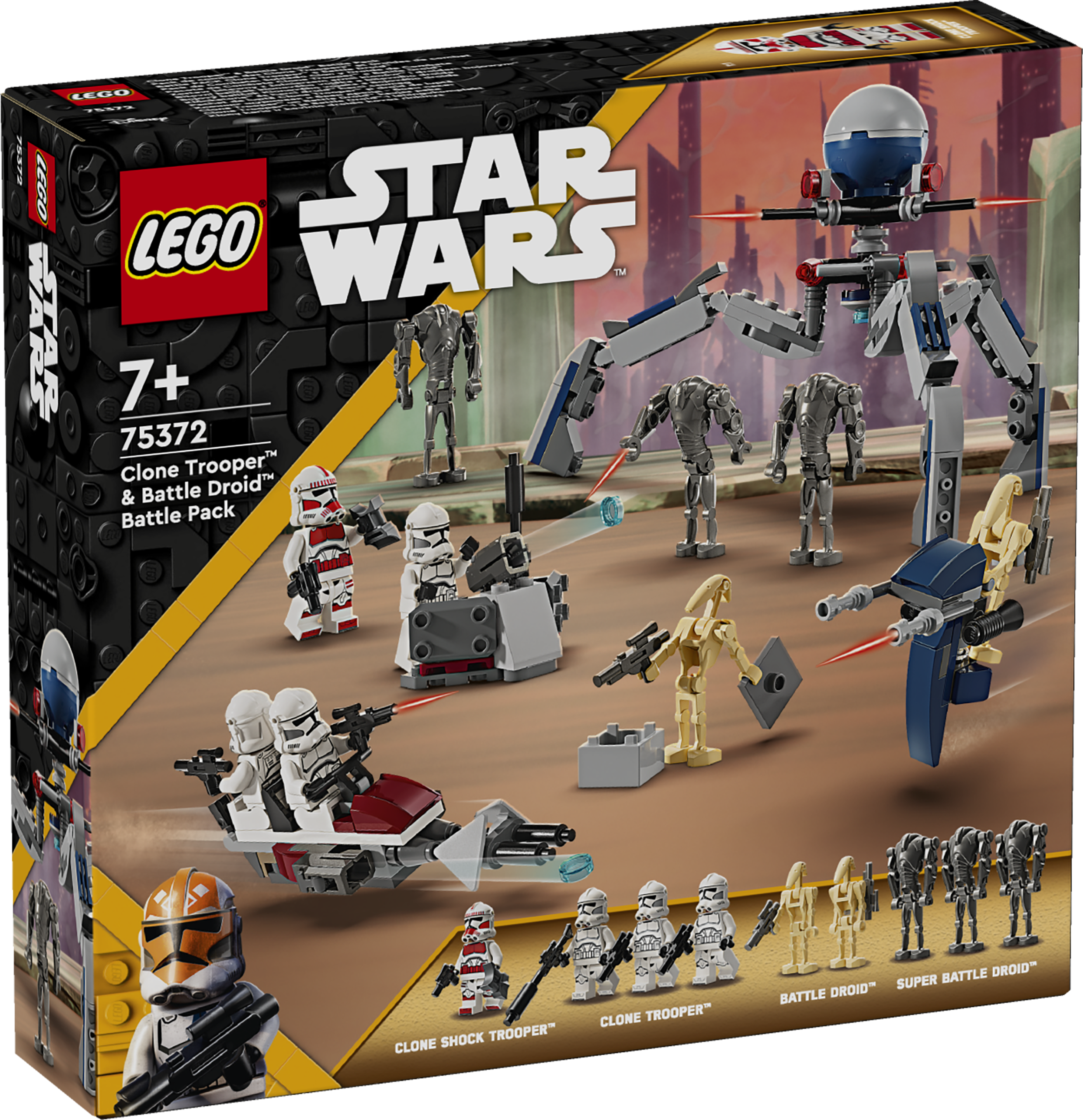 Lego Star wars 75372 Clone Trooper &amp; Battle Droid Battle Pack