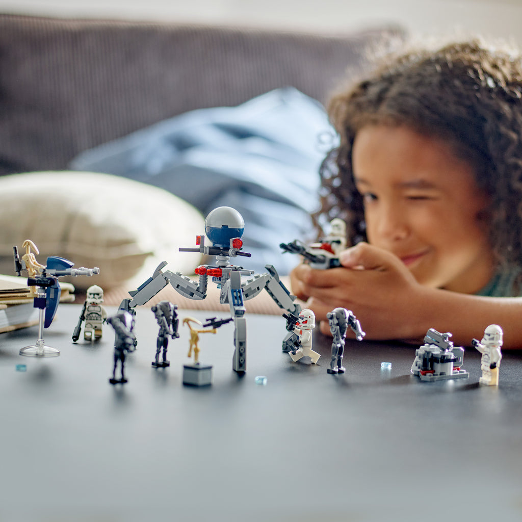 Lego Star wars 75372 Clone Trooper &amp; Battle Droid Battle Pack