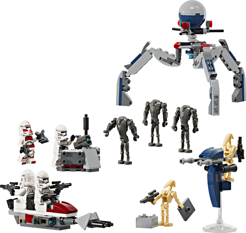 Lego Star wars 75372 Clone Trooper &amp; Battle Droid Battle Pack