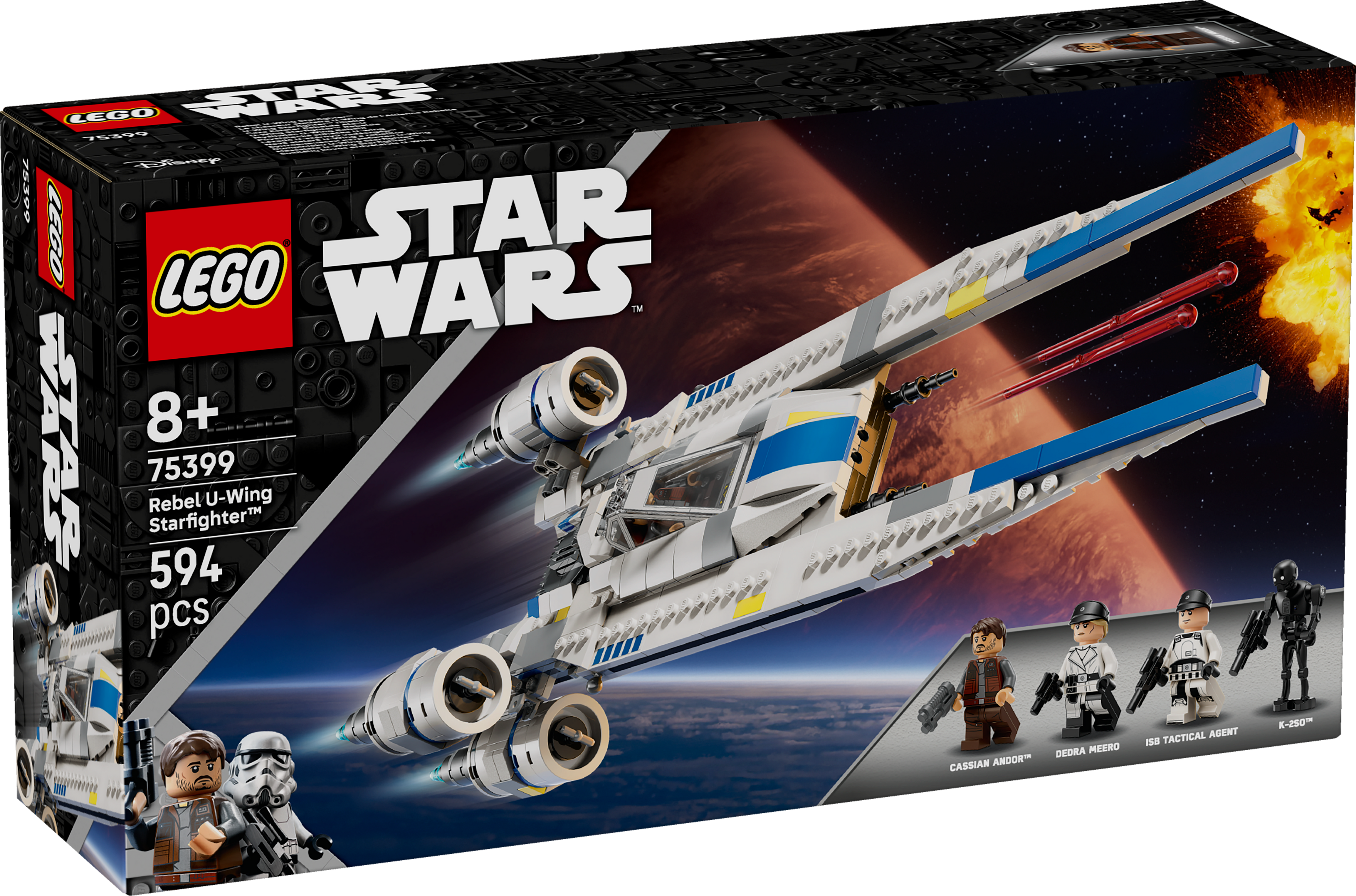 Lego Star wars 75399 Rebel U wing Starfighter