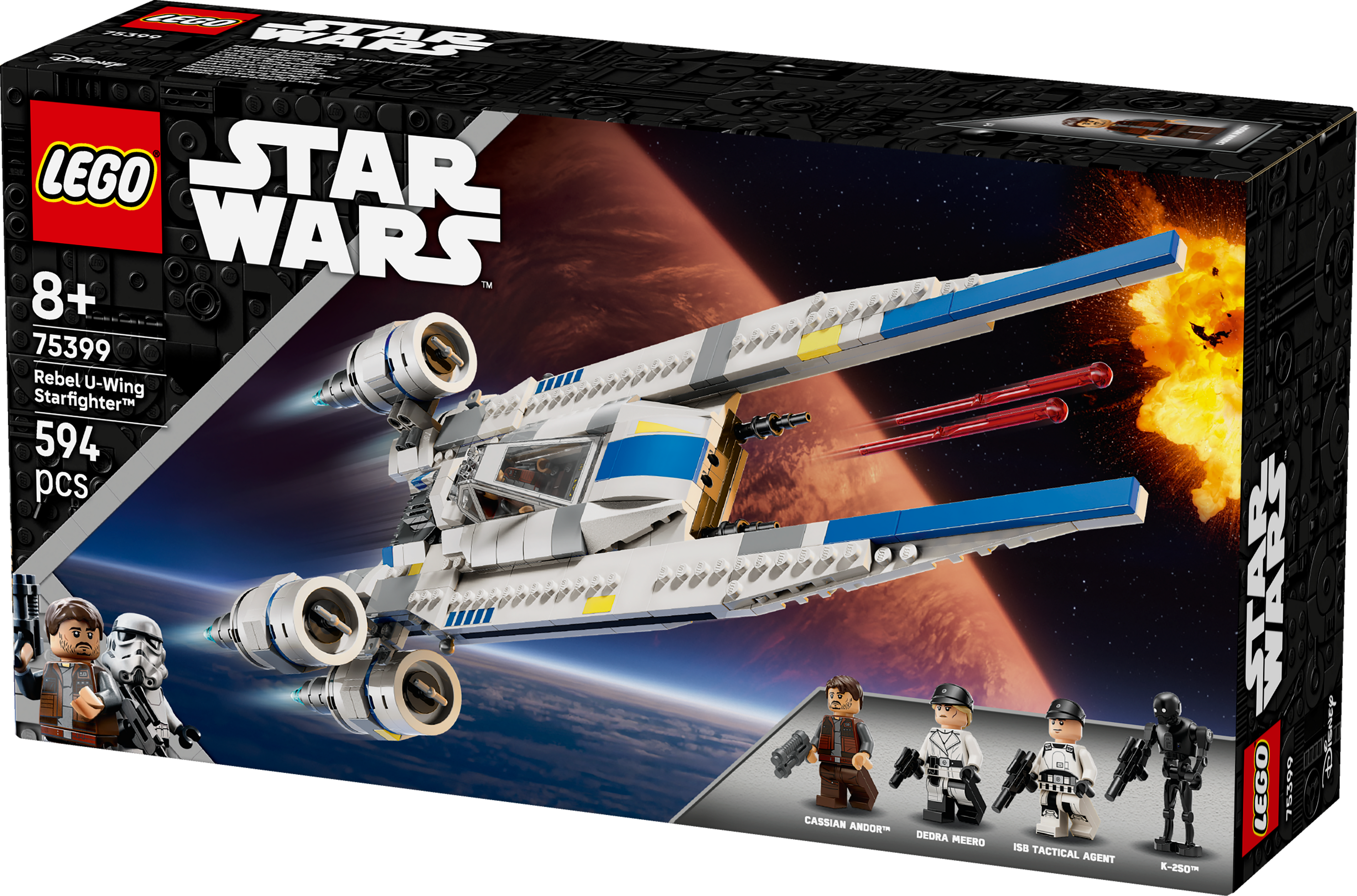 Lego Star wars 75399 Rebel U wing Starfighter