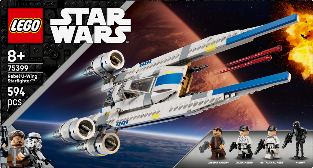 Lego Star wars 75399 Rebel U wing Starfighter