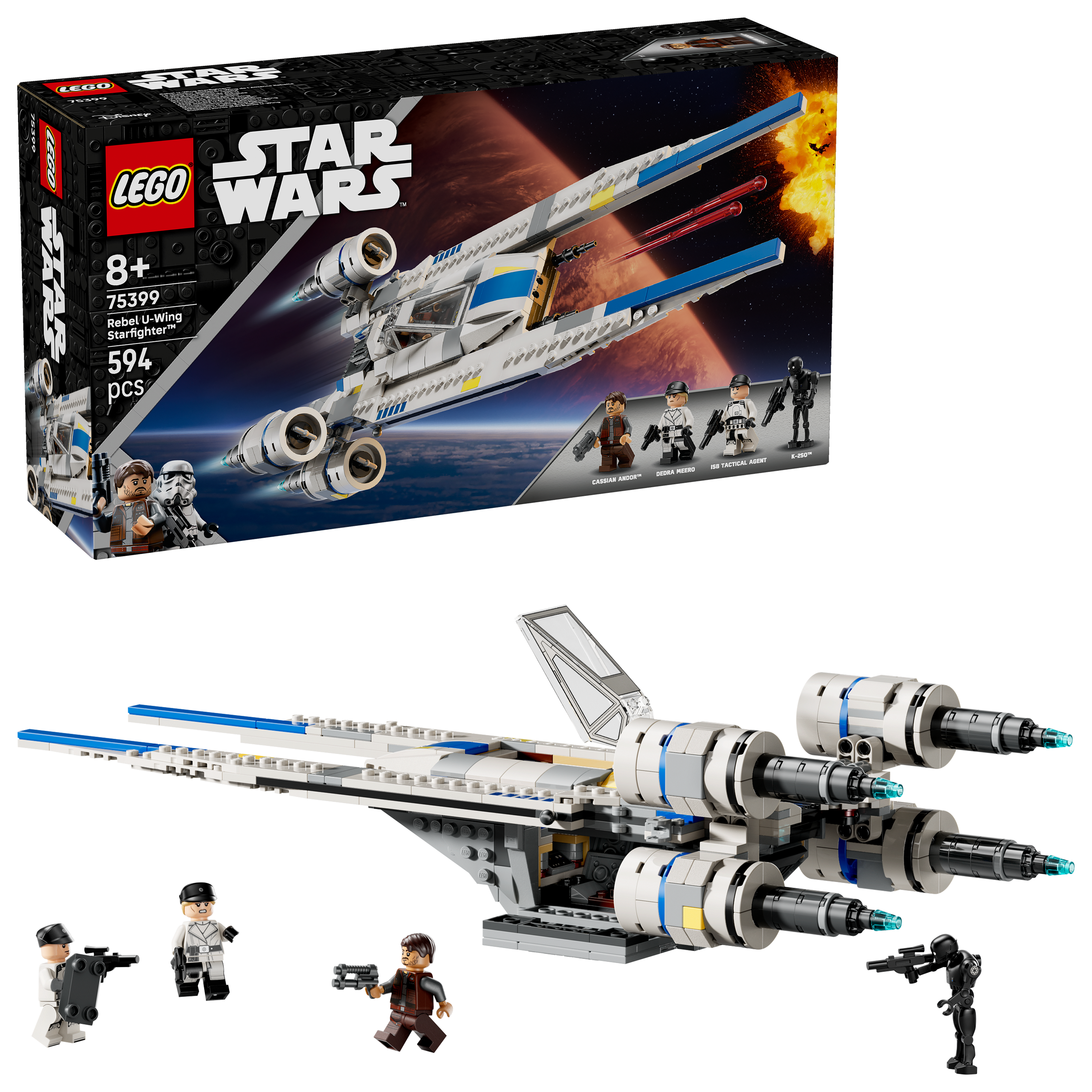 Lego Star wars 75399 Rebel U wing Starfighter