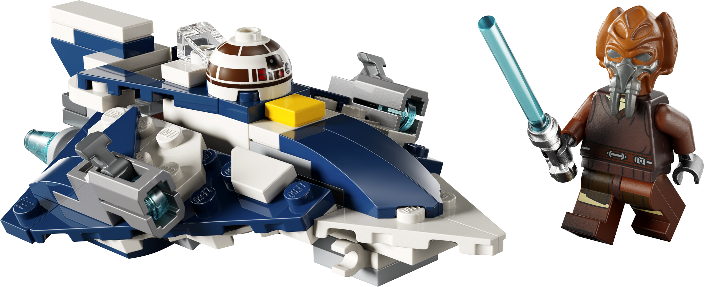 Lego Star wars 75400 Plo Koon Microfighter