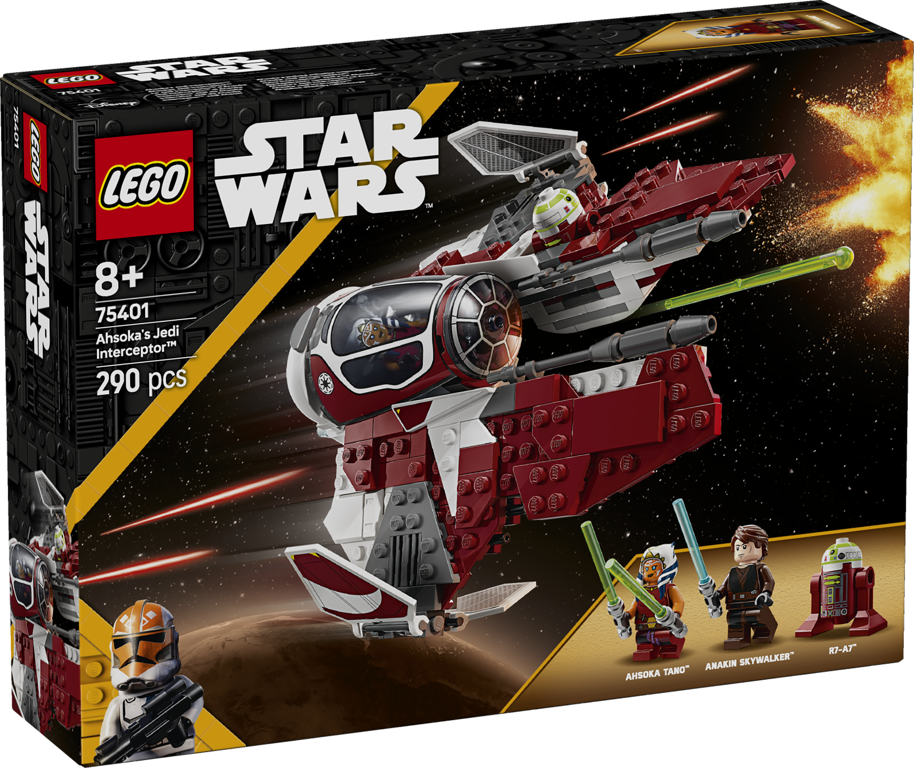 Lego Star wars 75401 Ahsoka's Jedi Interceptor