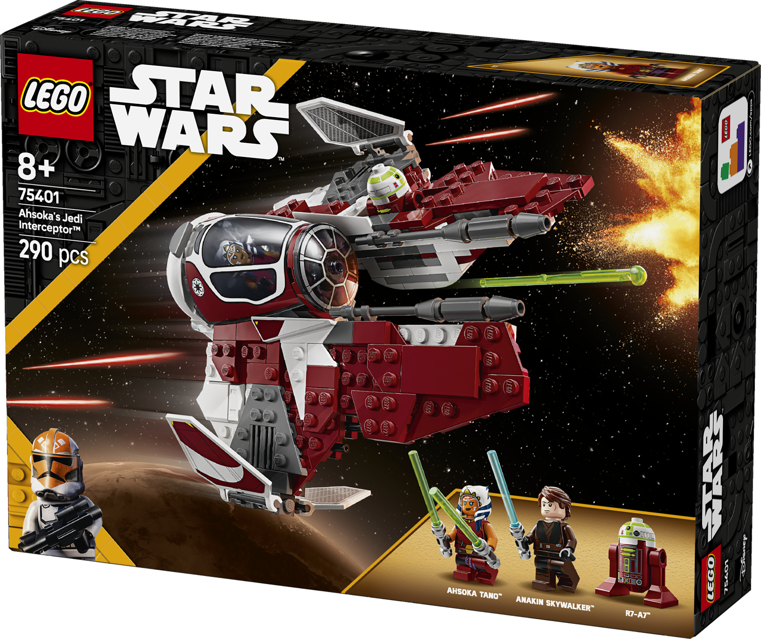 Lego Star wars 75401 Ahsoka's Jedi Interceptor