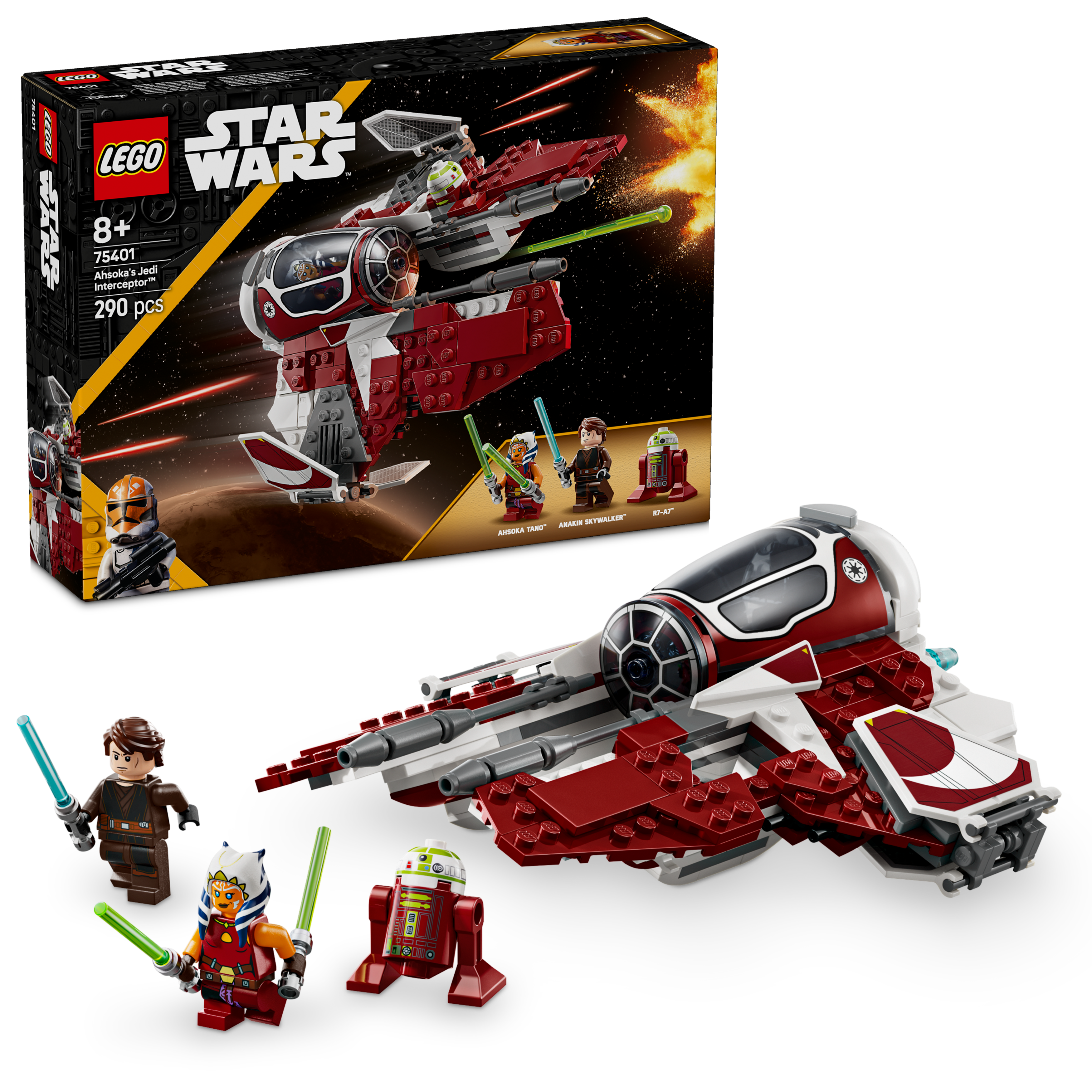 Lego Star wars 75401 Ahsoka's Jedi Interceptor