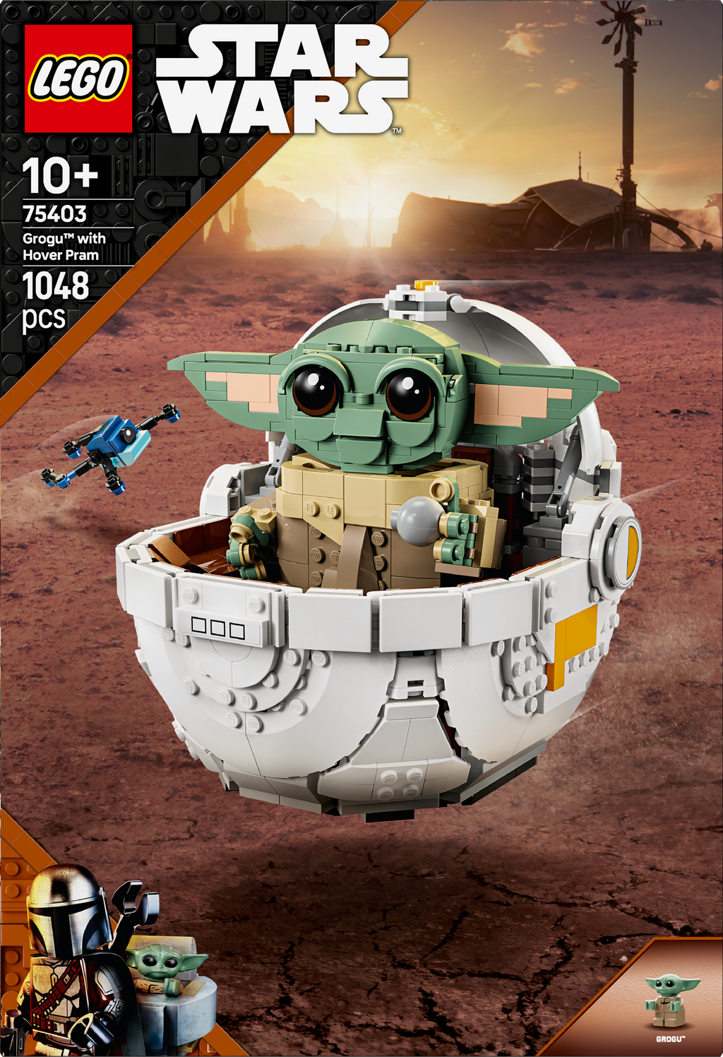 Lego Star wars 75403 Grogu with Pram