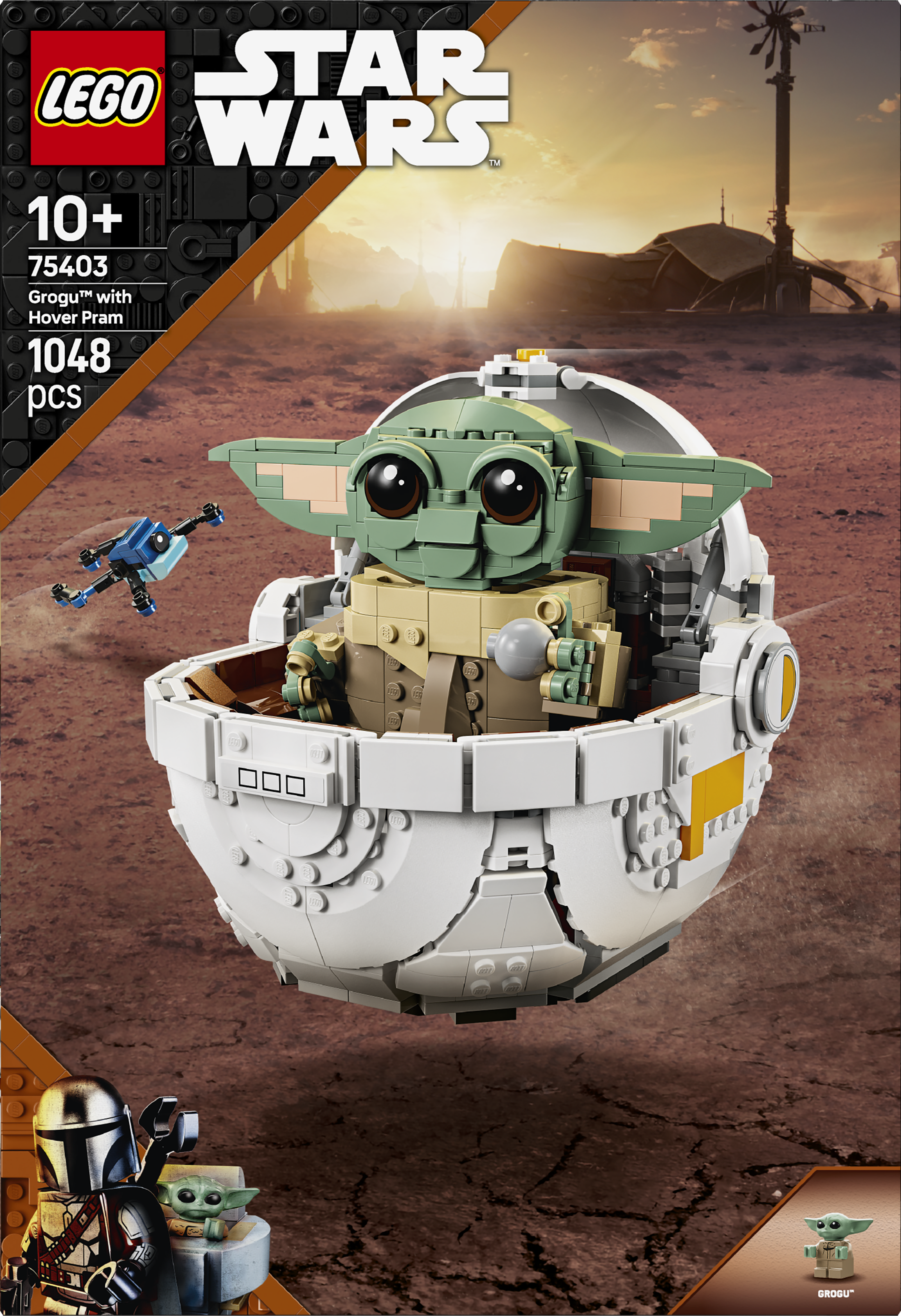 Lego Star wars 75403 Grogu with Pram