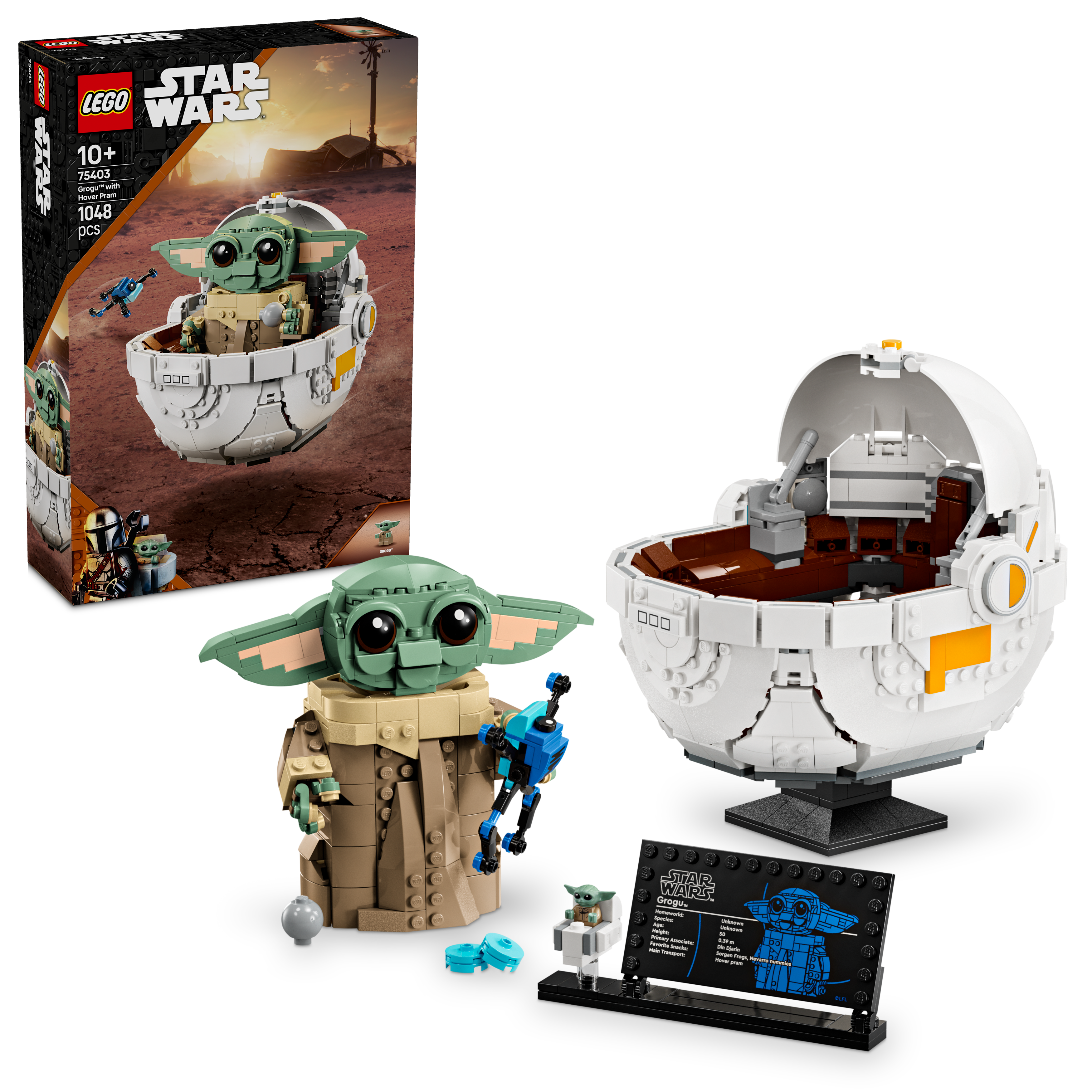 Lego Star wars 75403 Grogu with Pram