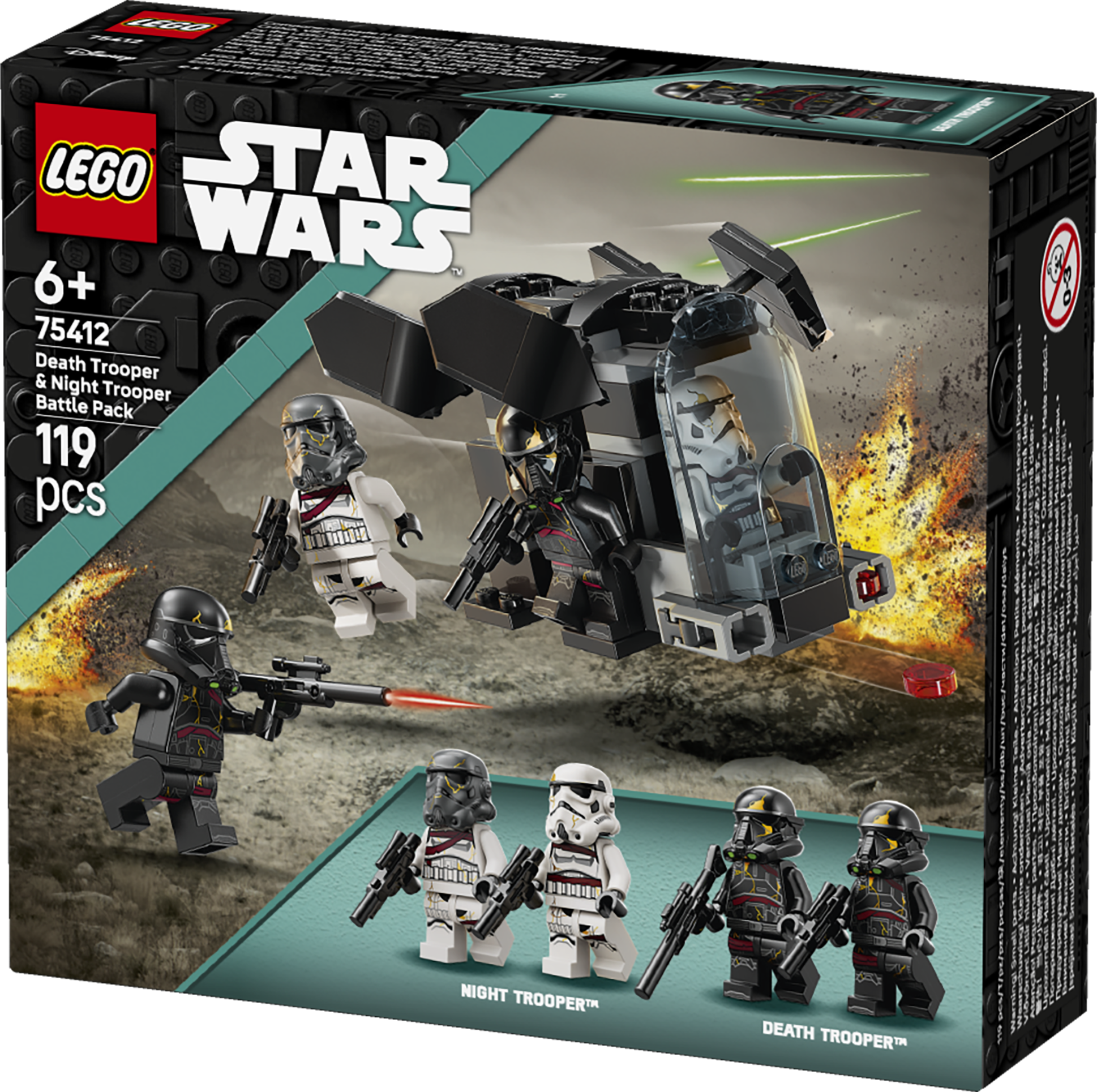 Lego Star wars 75412 Death trooper & night trooper Battle pack