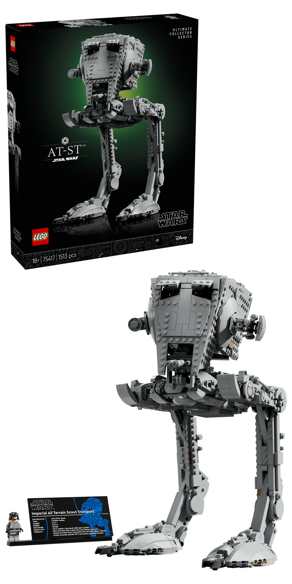Lego Star wars 75417 AT - ST walker