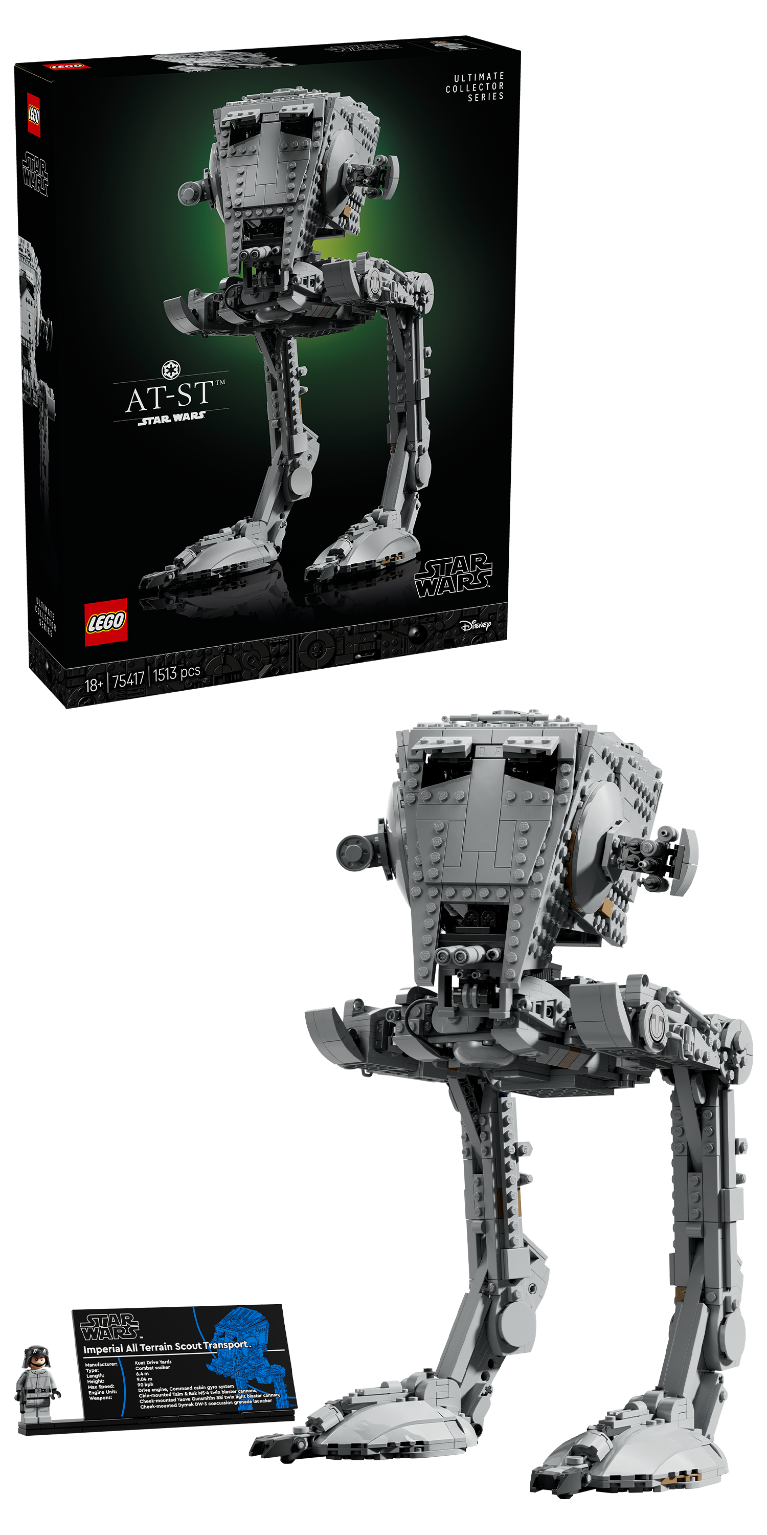 Lego Star wars 75417 AT - ST walker