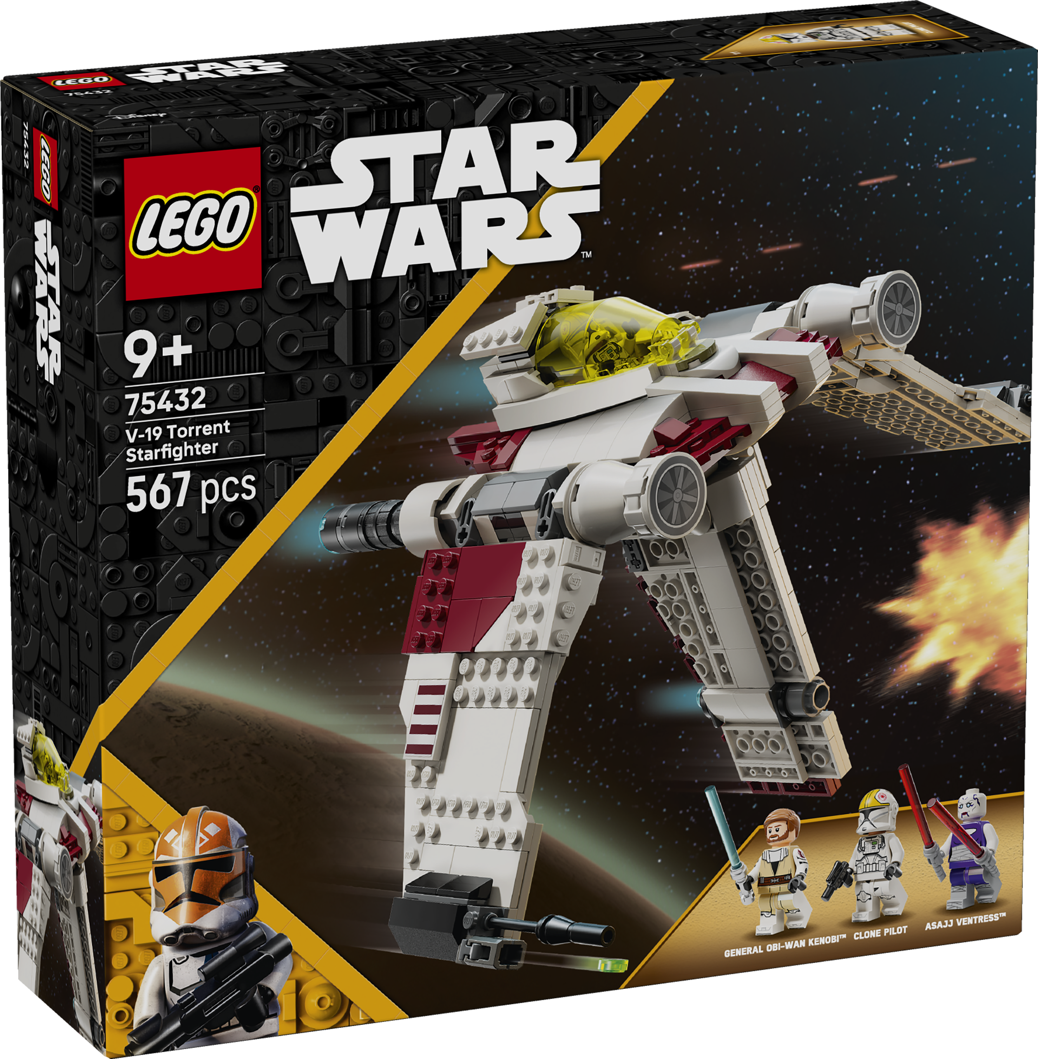 Lego Star wars 75432  V-19 Torrent Starfighter