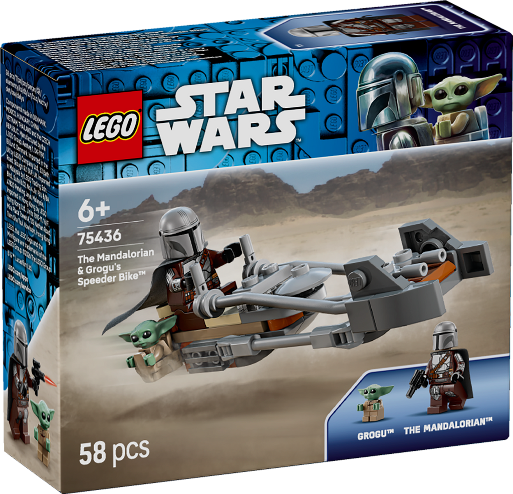 Lego Star wars 75436 Mandalorian &amp; Grogu’s Speeder Bike