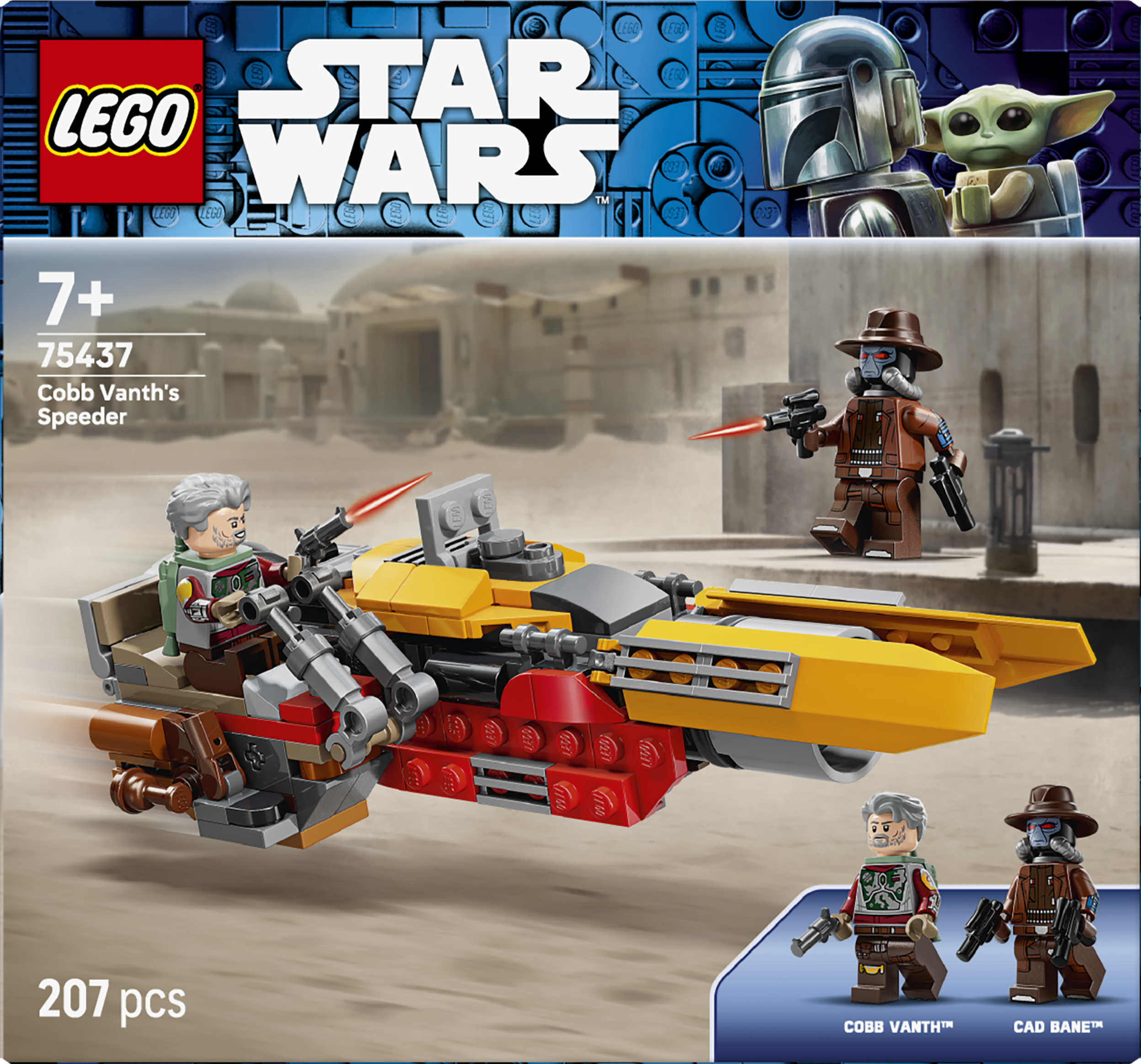Lego Star wars 75437 Cobb Vanth’s awesome speeder