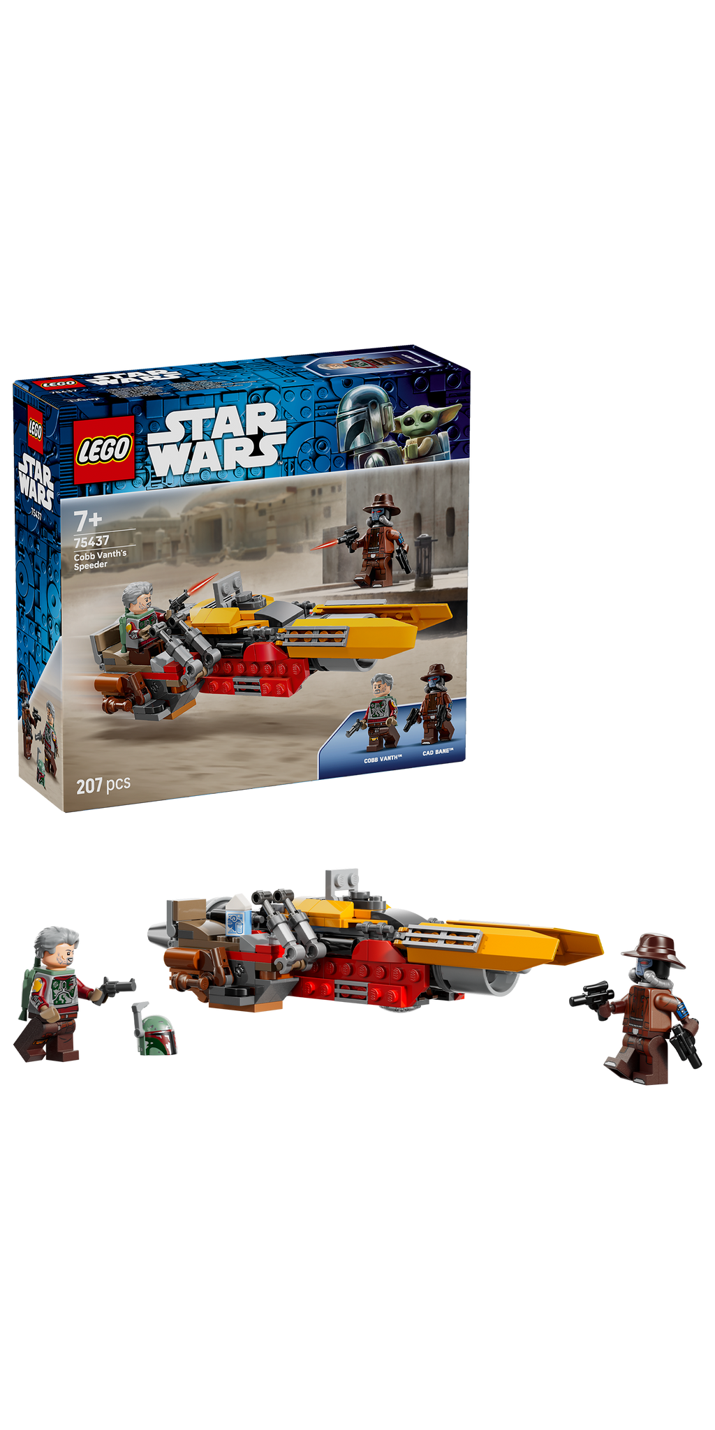 Lego Star wars 75437 Cobb Vanth’s awesome speeder