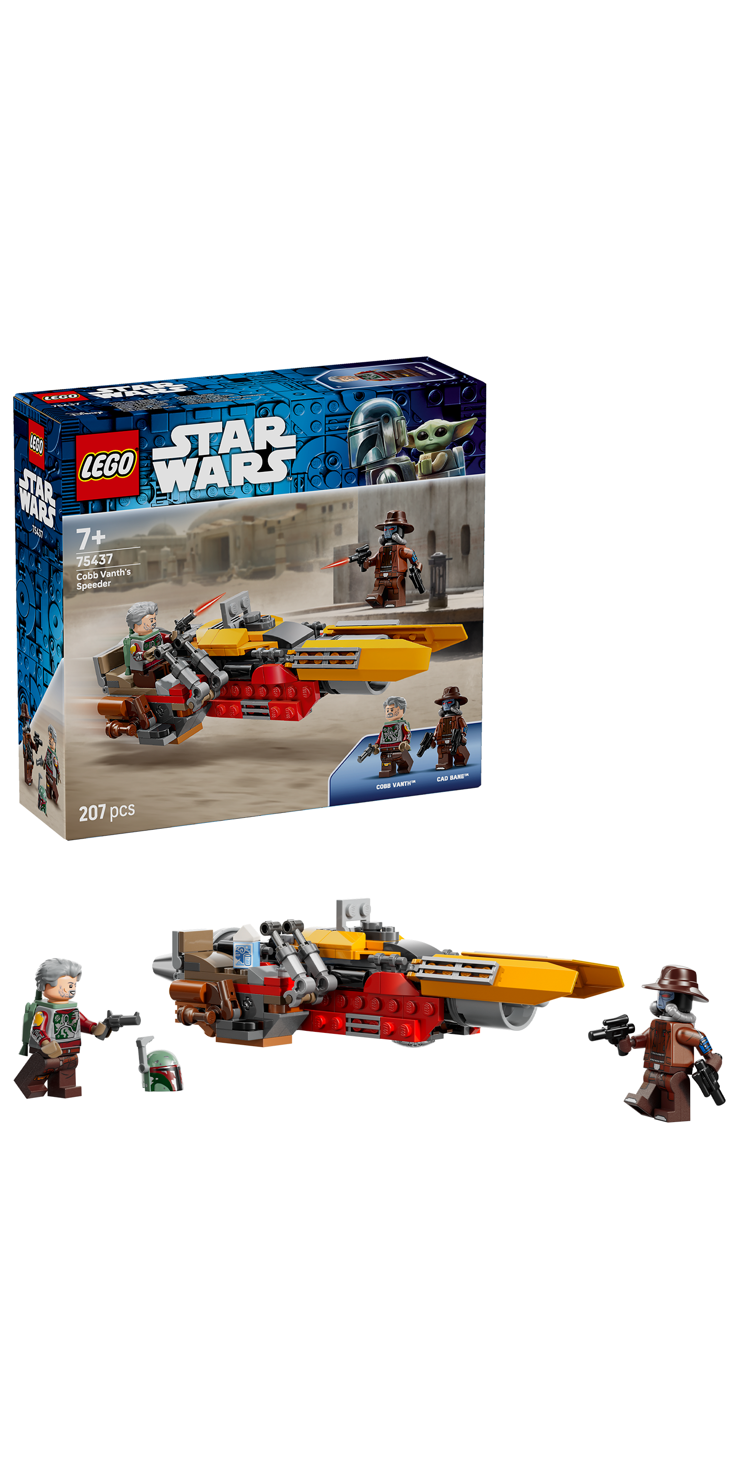 Lego Star wars 75437 Cobb Vanth’s awesome speeder